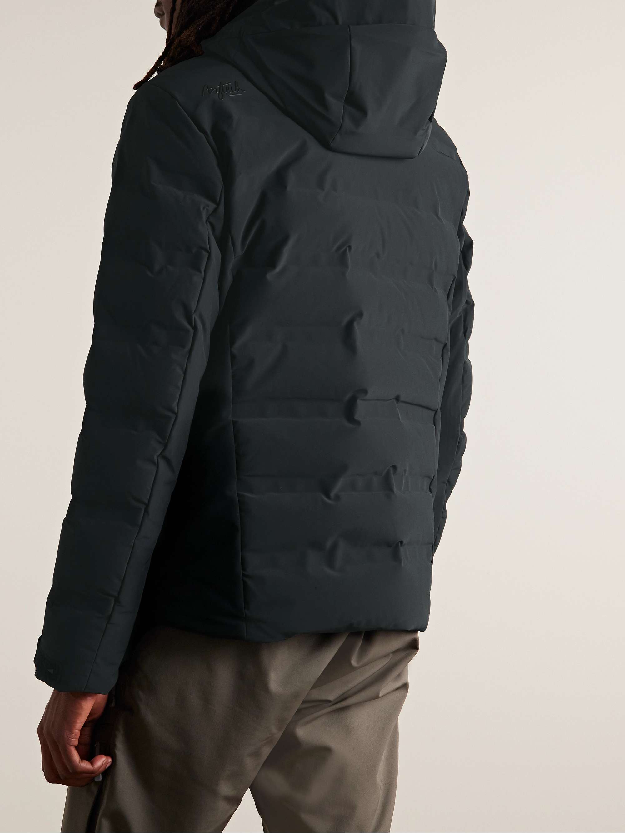 AZTECH MOUNTAIN Nuke Suit Quilted Hooded Down Ski Jacket