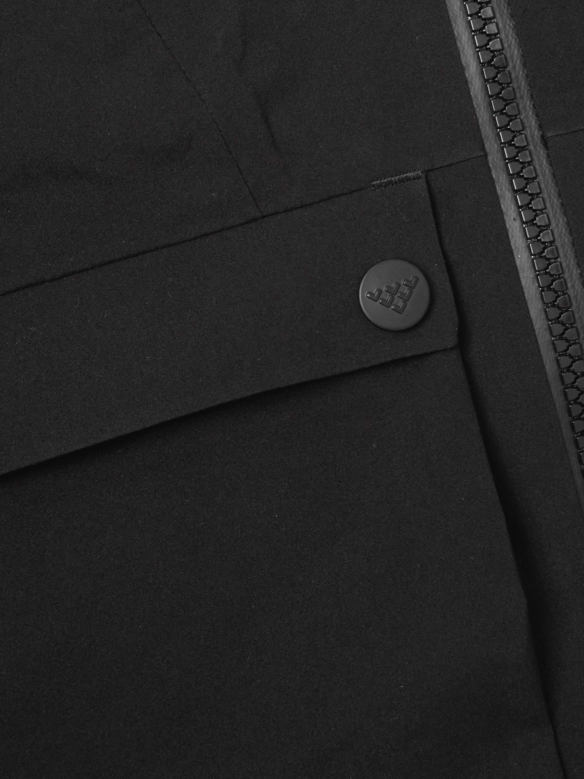 Black Freebird Recycled-3L Xpore® Hooded Ski Jacket | BLACK CROWS | MR