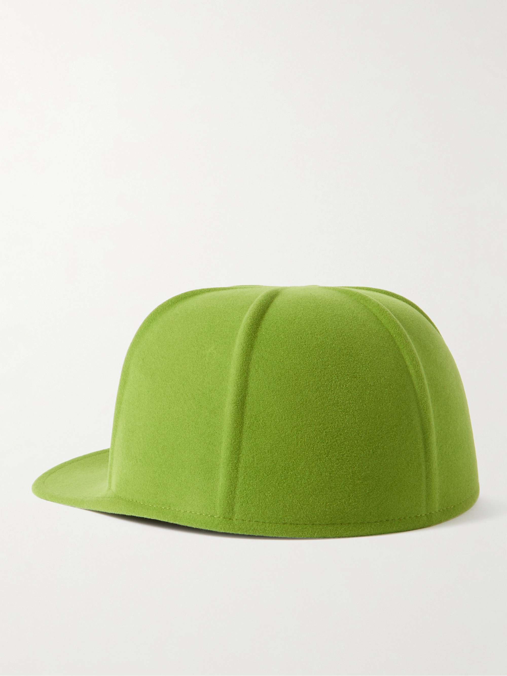 ZEGNA X THE ELDER STATESMAN Wool and Cashmere-Blend Felt Baseball Cap ...