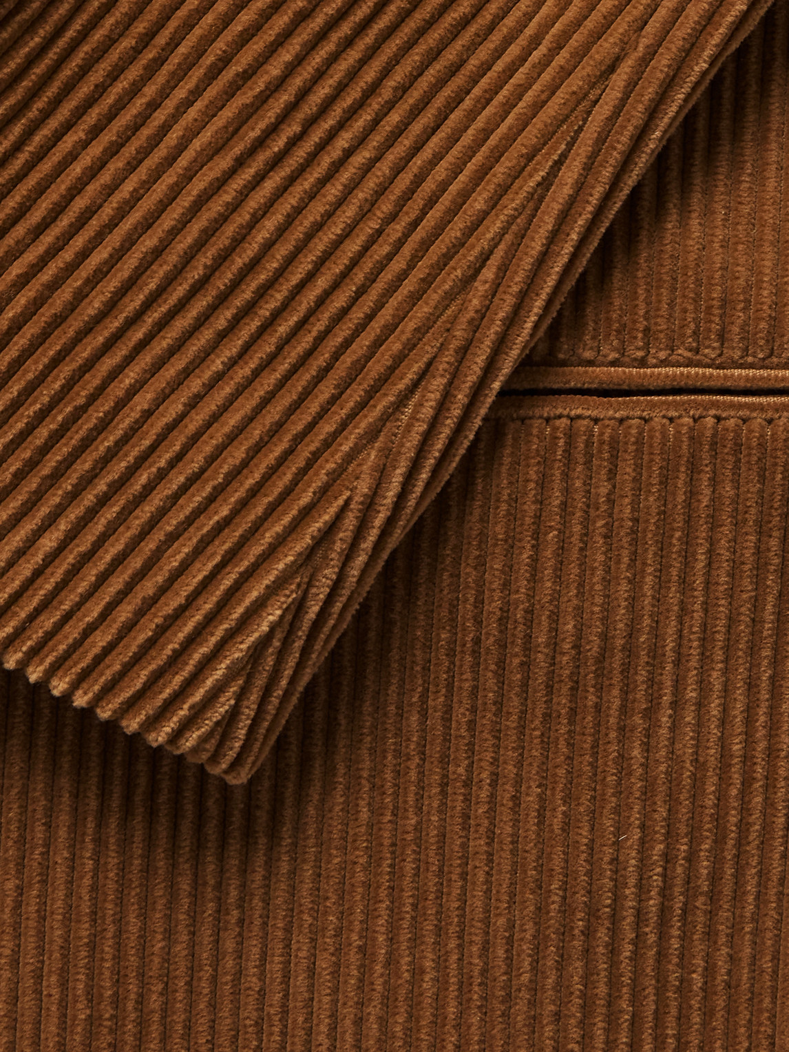 Shop Zegna X The Elder Statesman Cotton And Oasi Cashmere-blend Corduroy Blazer In Brown