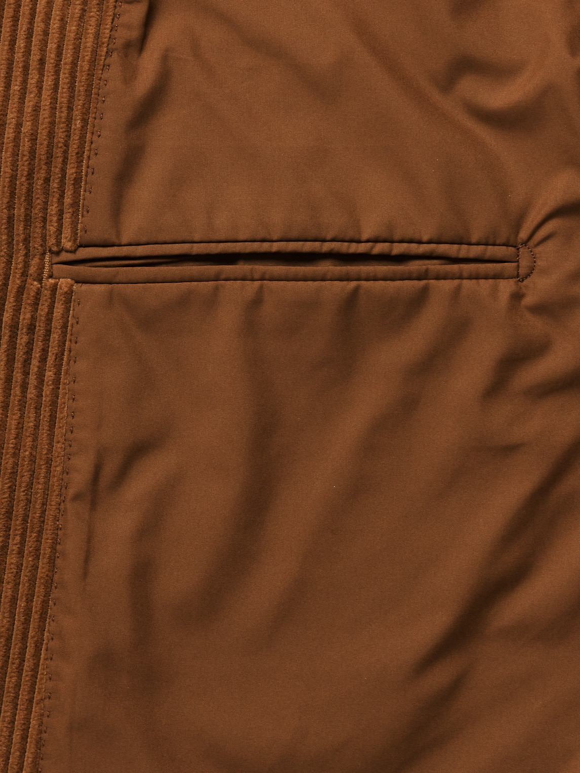 Shop Zegna X The Elder Statesman Cotton And Oasi Cashmere-blend Corduroy Blazer In Brown