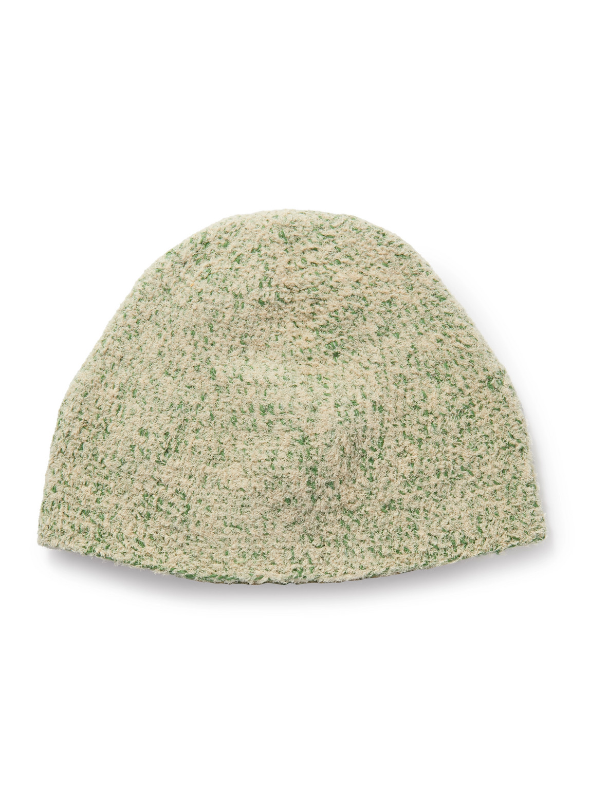 Alanui Cotton-blend Beanie In Green