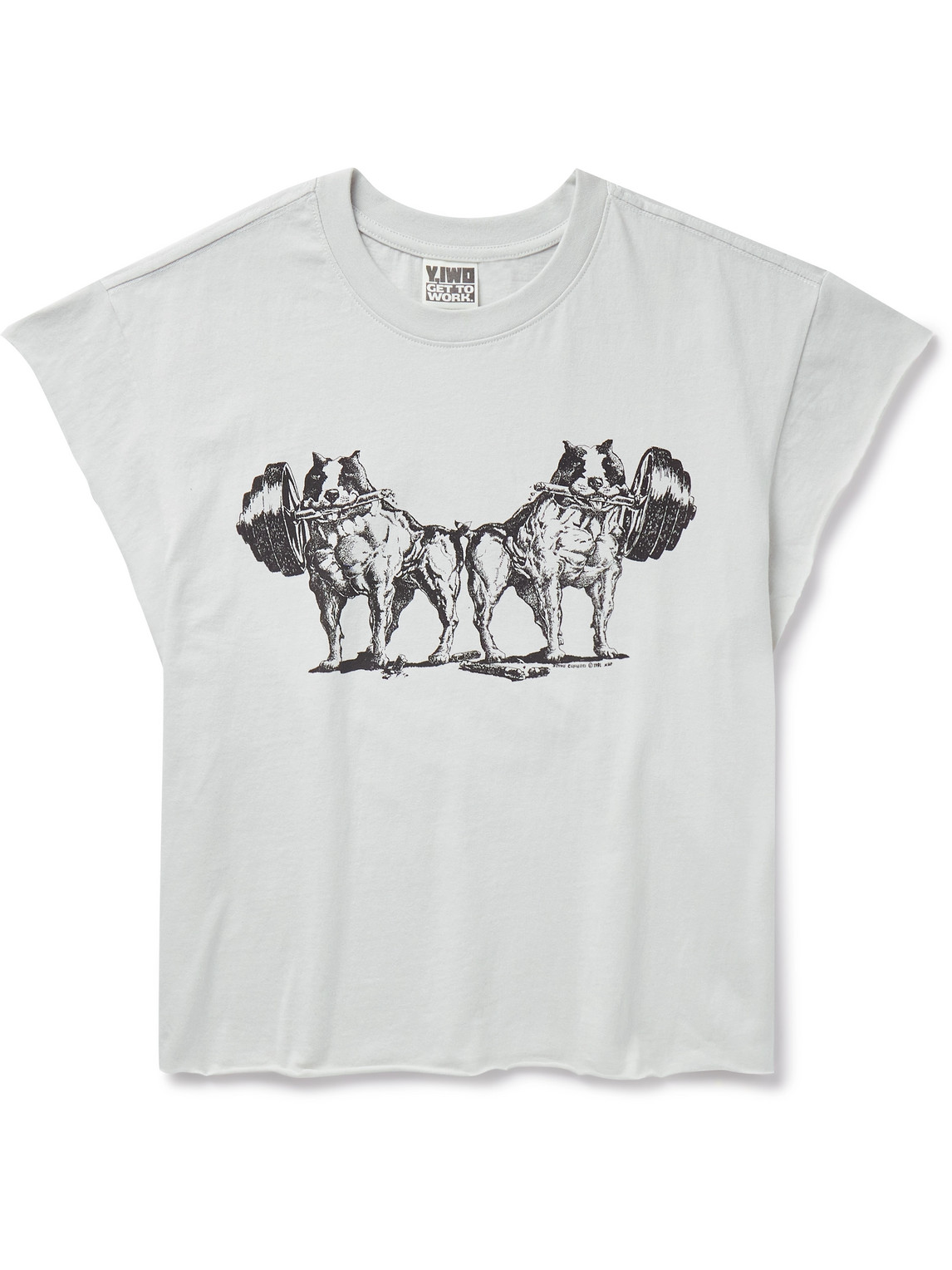 Strong Logo-Print Cotton-Jersey T-Shirt