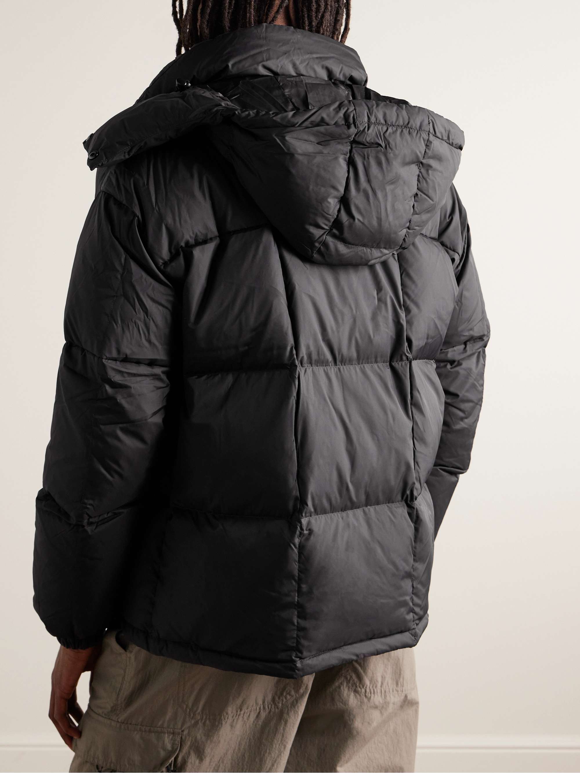 66 NORTH Dyngja Quilted Recycled-Shell Hooded Down Jacket for Men | MR ...