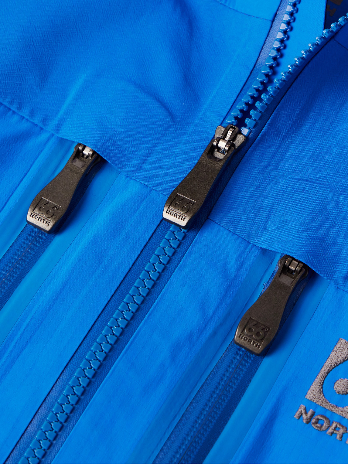 Shop 66 North Hornstrandir Gore-tex® Pro 3l Hooded Ski Jacket In Blue