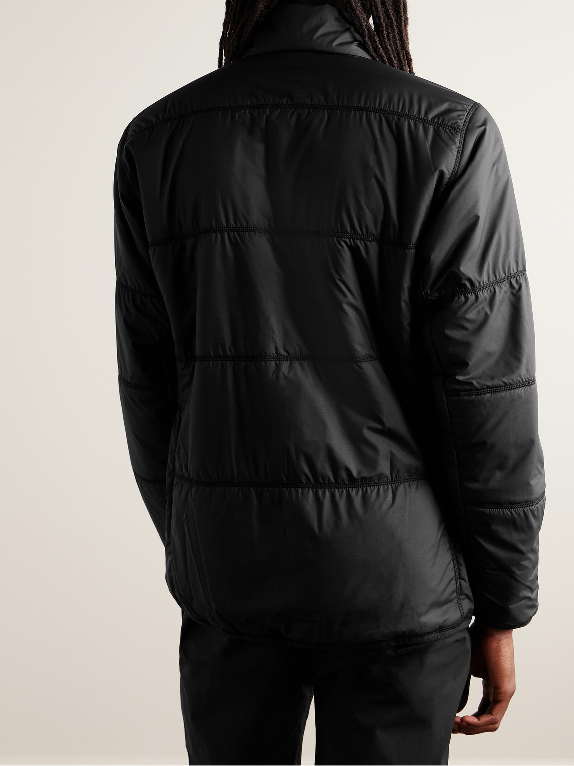 Shop 66 North Vatnajökull Quilted Padded Recycled-shell Jacket In Black