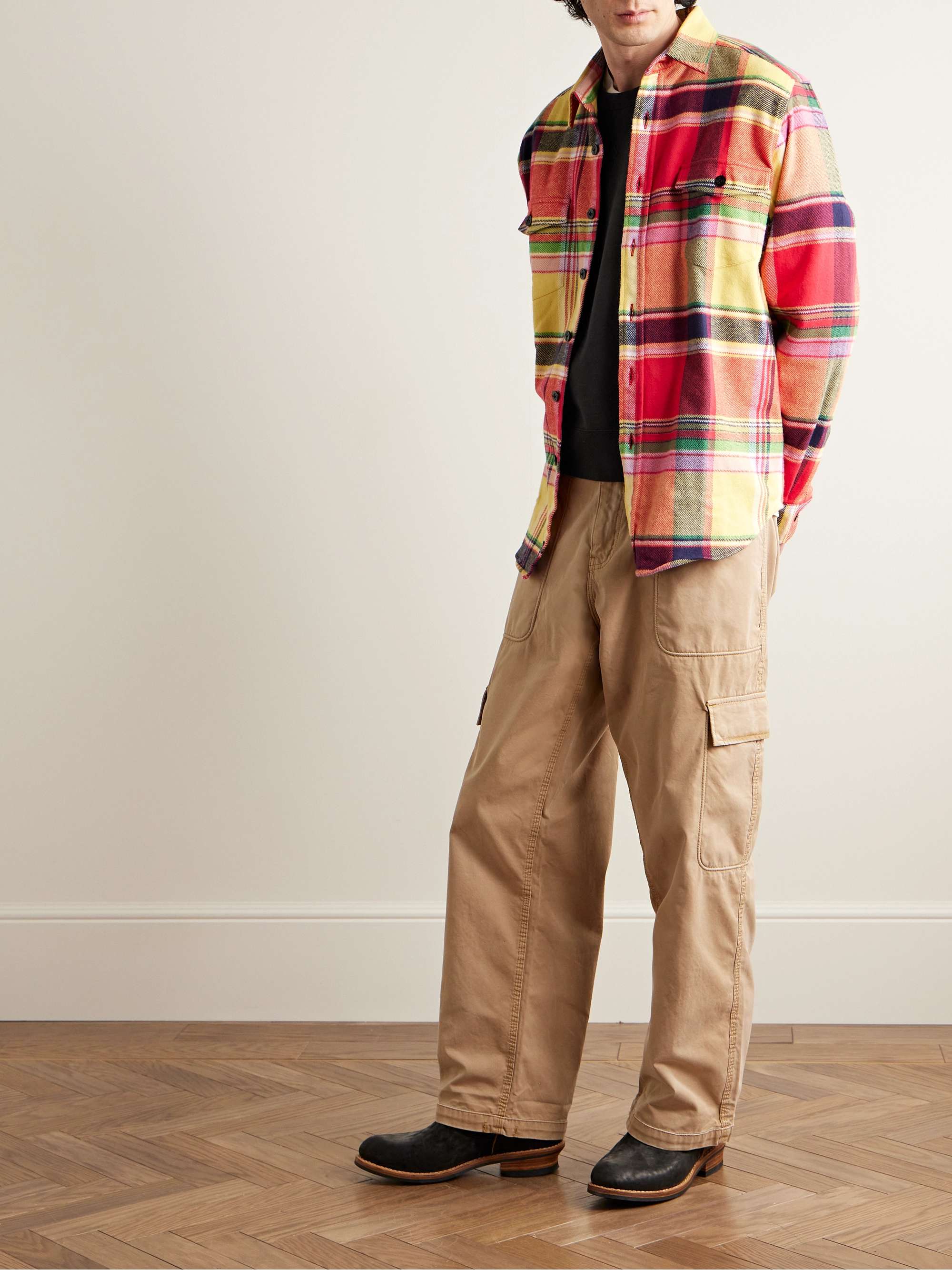 VISVIM Ultimate Jumbo SB Cotton-Jersey Sweatshirt for Men VISVIM Ultimate Jumbo SB Cotton-Jersey Sweatshirt for Men