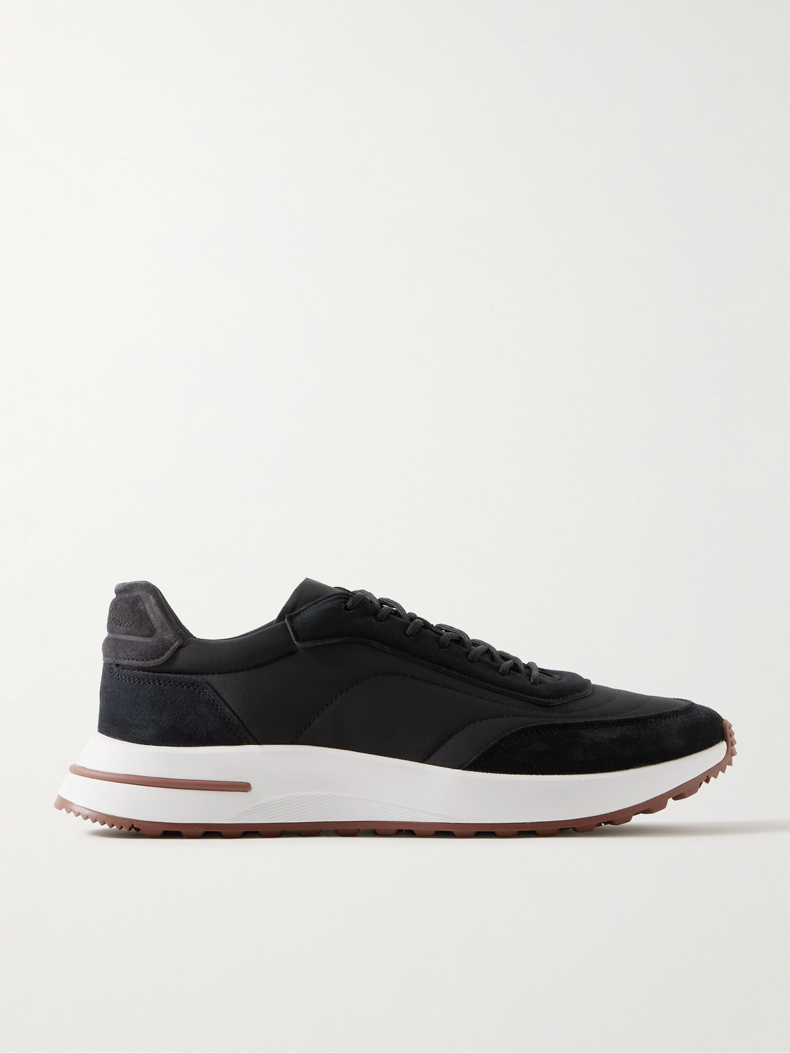 Loro Piana Weekend Walk Storm System® Suede-Trimmed Shell Sneakers - Men
