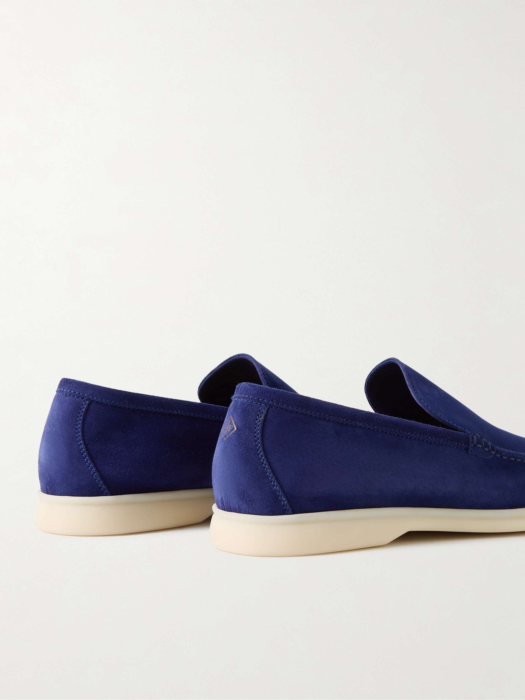 LORO PIANA Summer Walk Suede Loafers