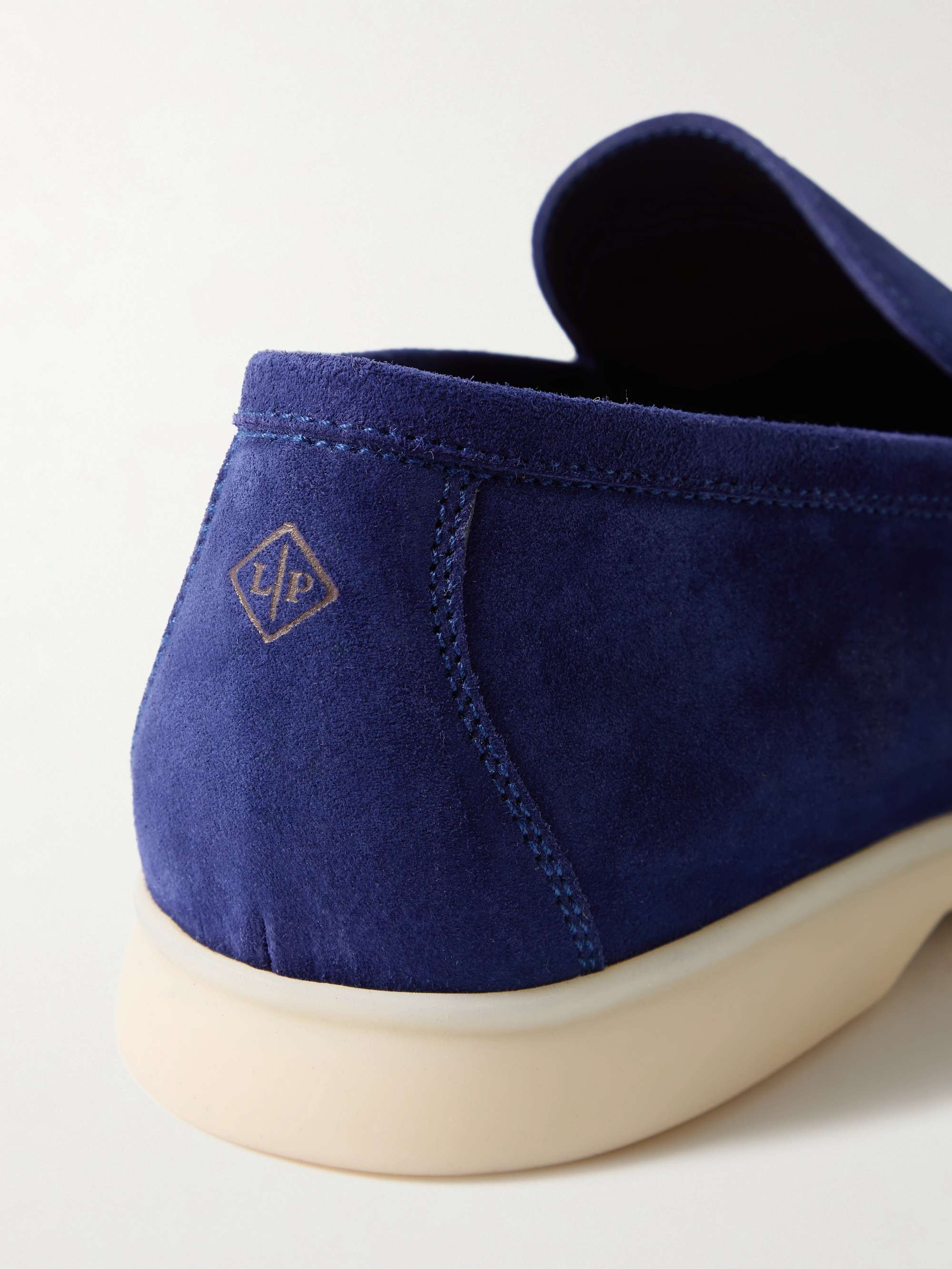 LORO PIANA Summer Walk Suede Loafers