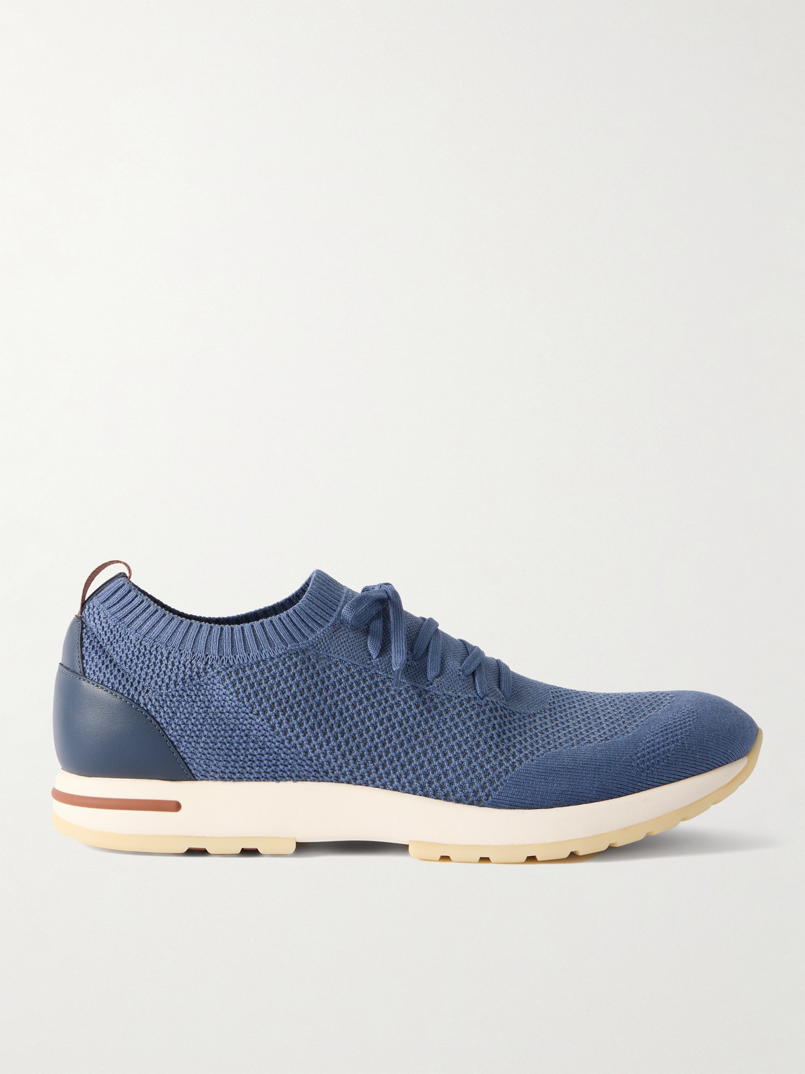 Loro Piana 360 Flexy Leather-Trimmed Knitted Wish® Wool Sneakers - Men