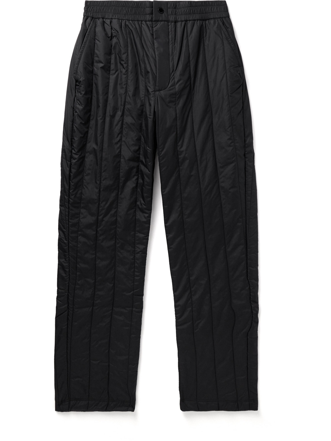 Canada Goose Carlyle Logo-appliquéd Quilted Padded Shell Trousers In Black