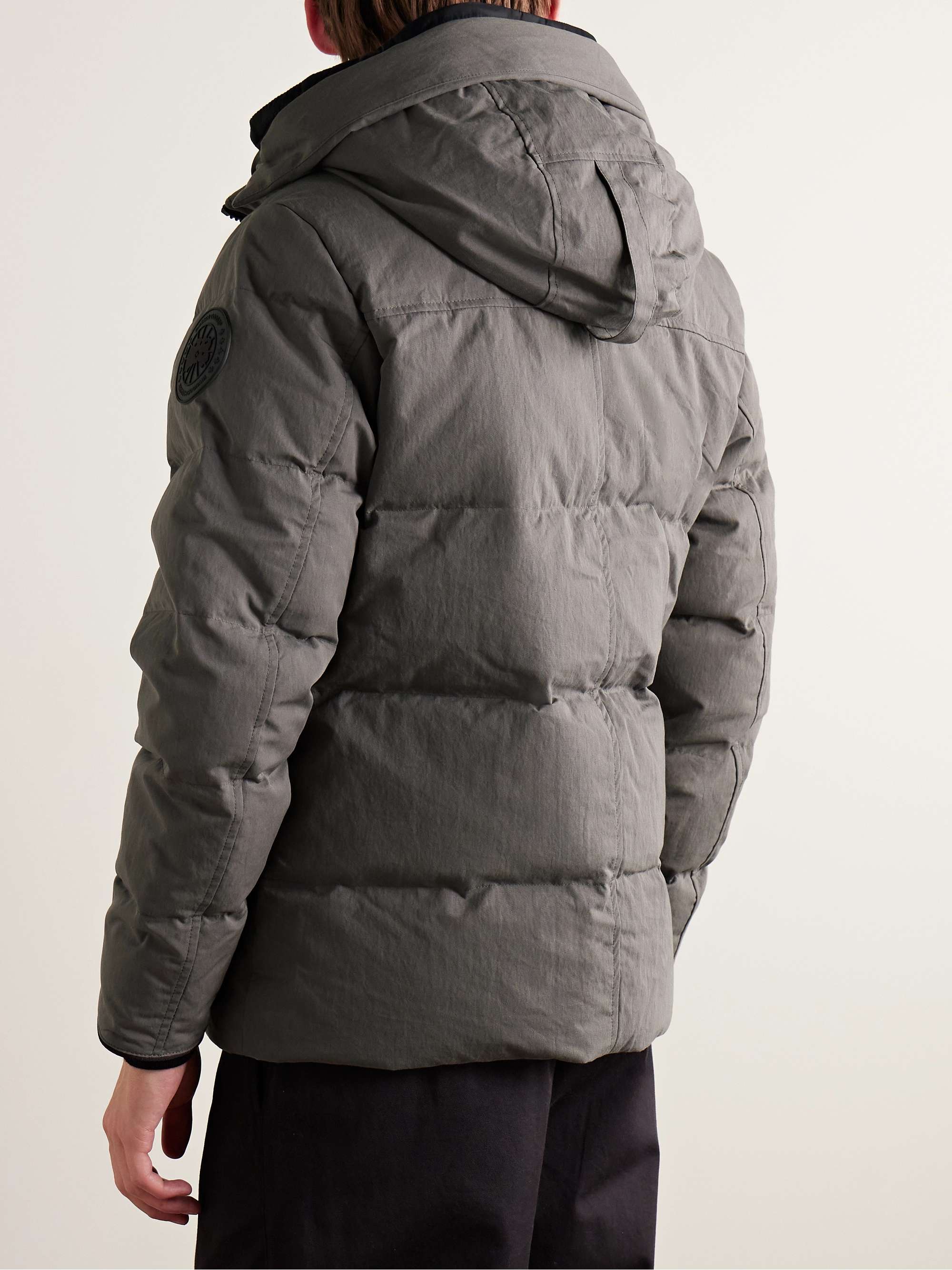 CANADA GOOSE Wyndham Arctic Tech® Hooded Down Parka for Men | MR PORTER