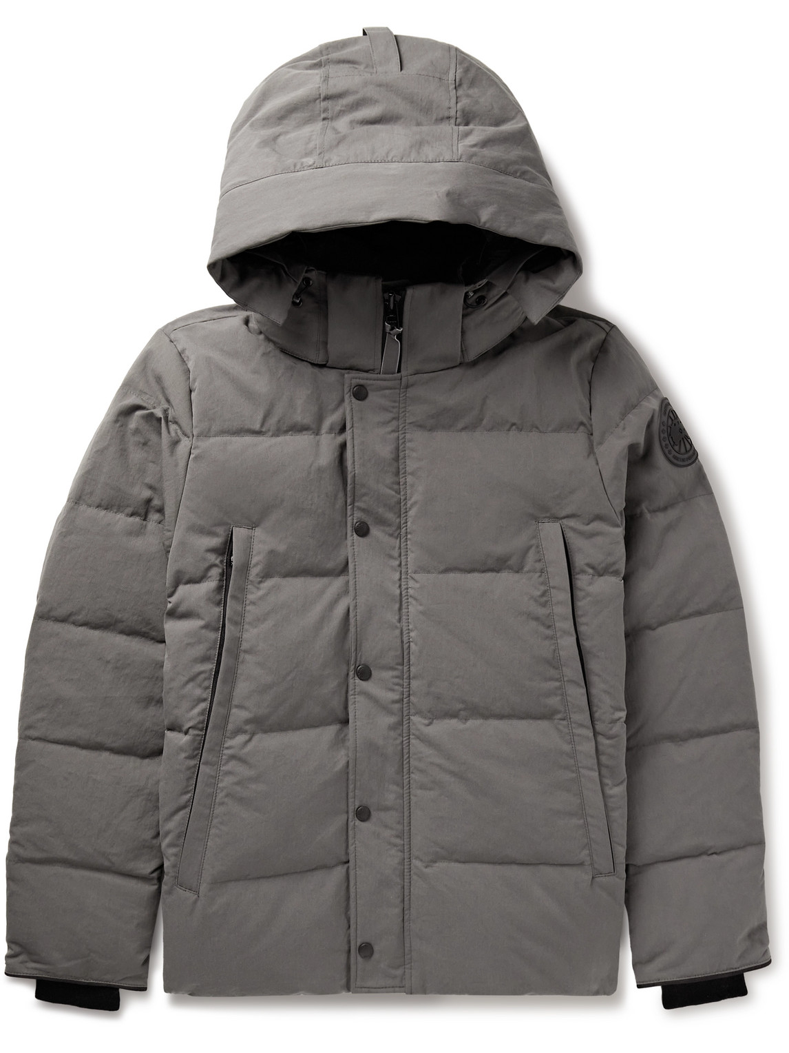 Canada Goose Wyndham Arctic Tech® Hooded Down Parka In Grey