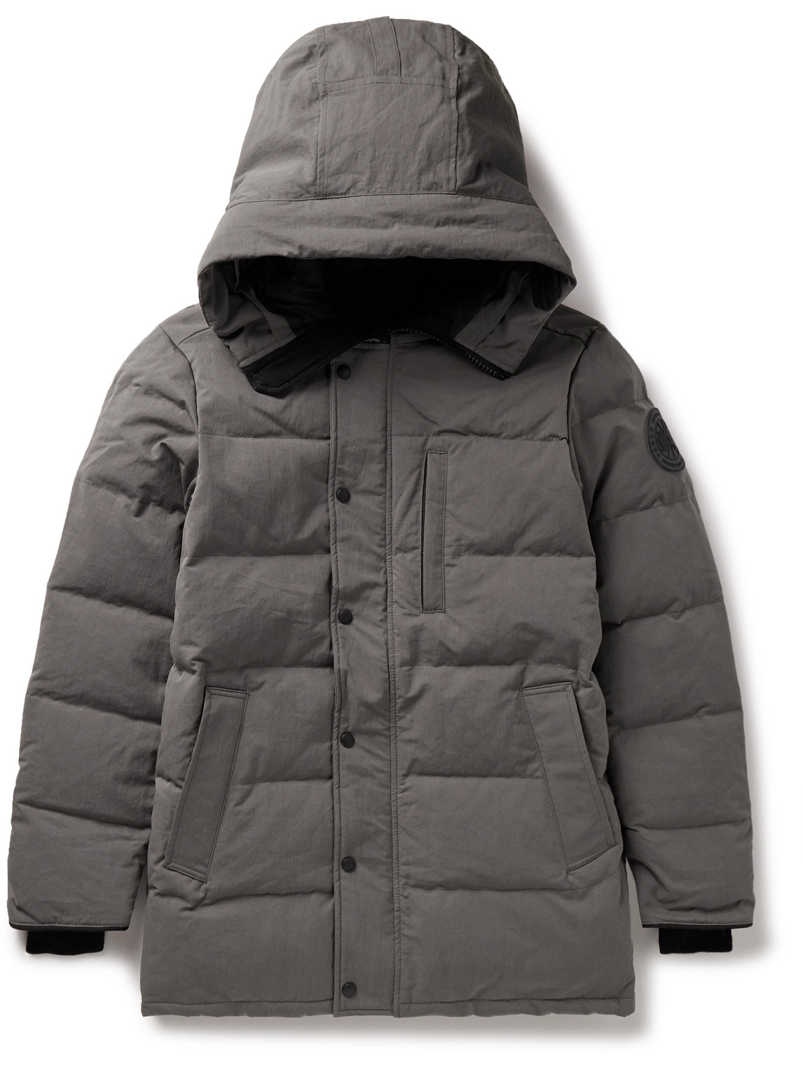 Carson Logo-Appliquéd Quilted Arctic Tech® Hooded Down Parka