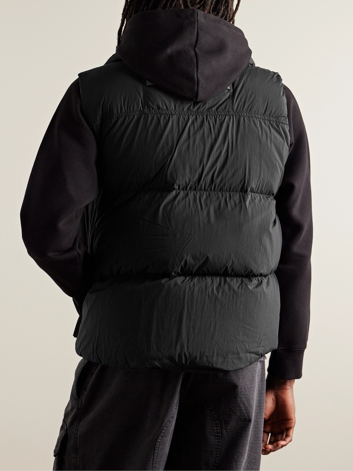 Lawrence Slim-Fit Logo-Appliquéd Quilted Enduraluxe® Down Gilet