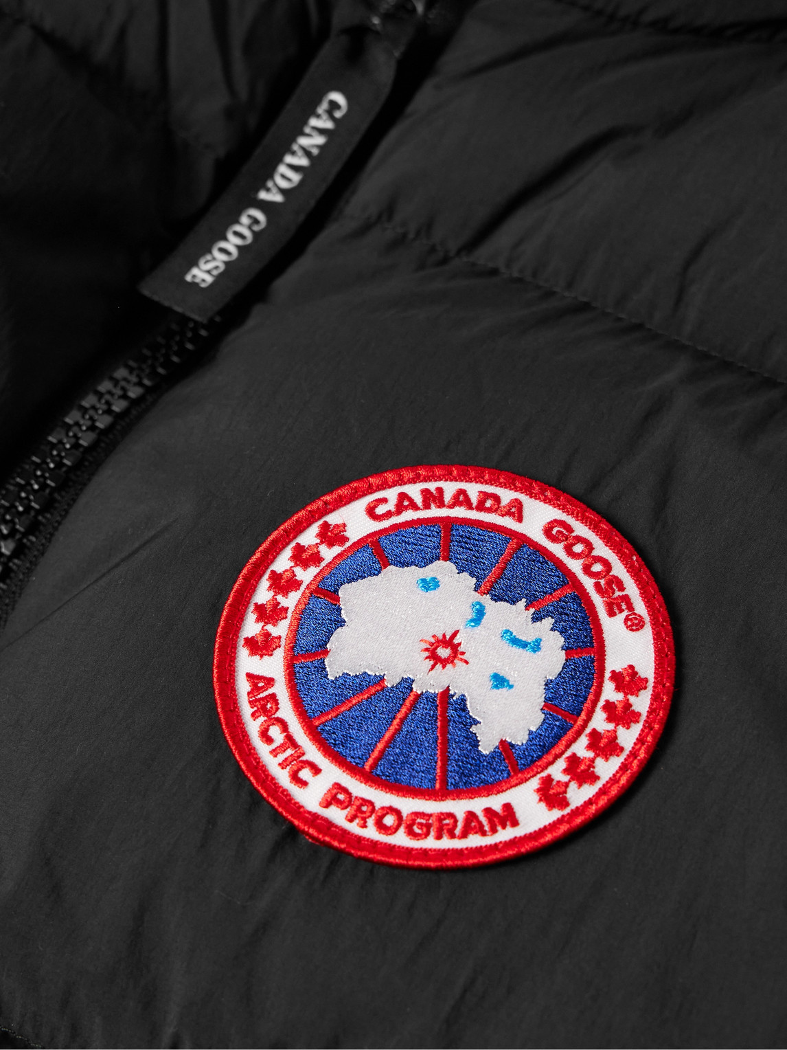 Lawrence Slim-Fit Logo-Appliquéd Quilted Enduraluxe® Down Gilet