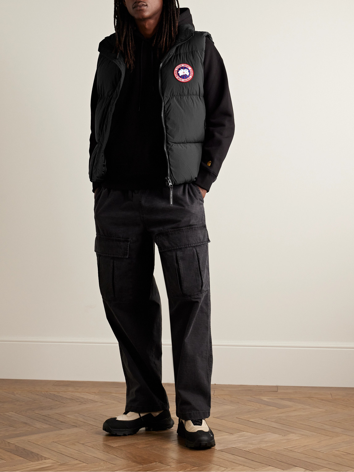 Lawrence Slim-Fit Logo-Appliquéd Quilted Enduraluxe® Down Gilet