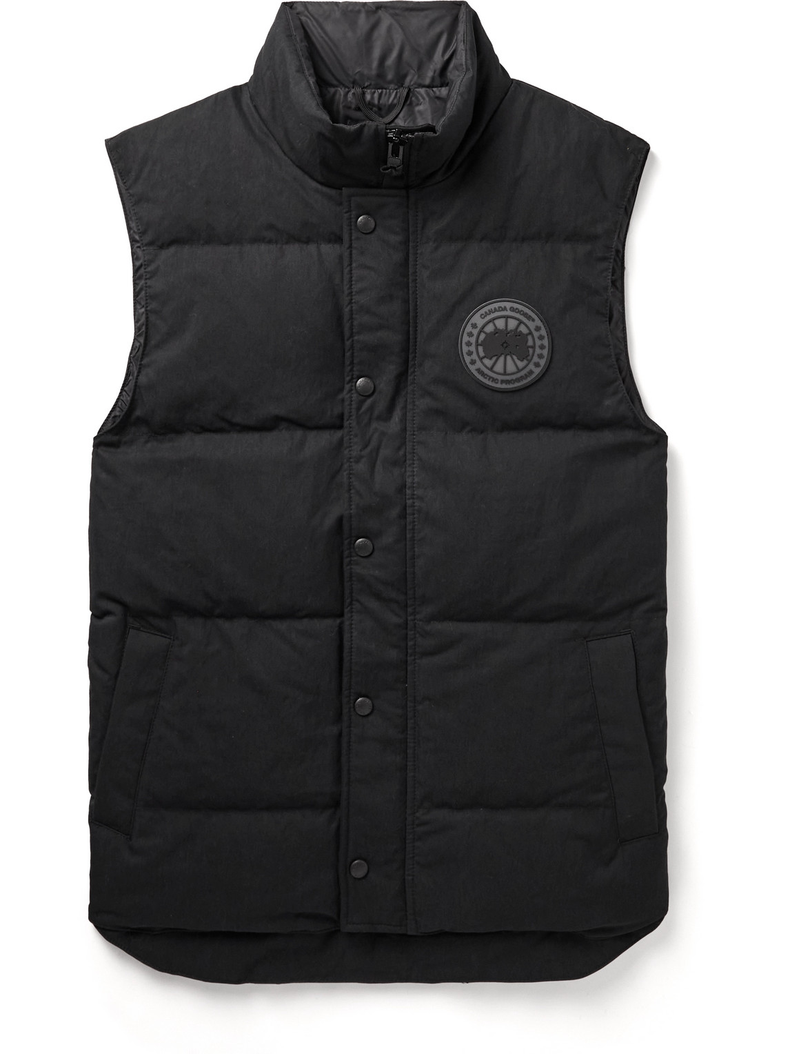 Canada Goose Black Label Garson Quilted Cotton-blend Enduraluxe® Down Gilet