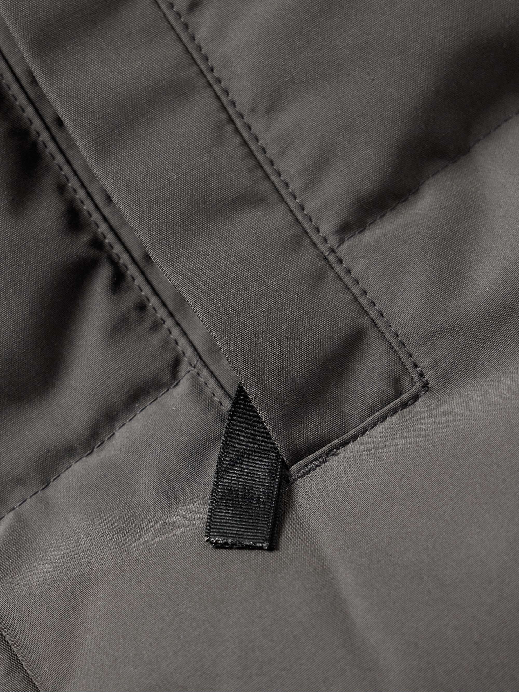 CANADA GOOSE Macmillan Logo-Appliquéd Quilted Shell Hooded Down Parka