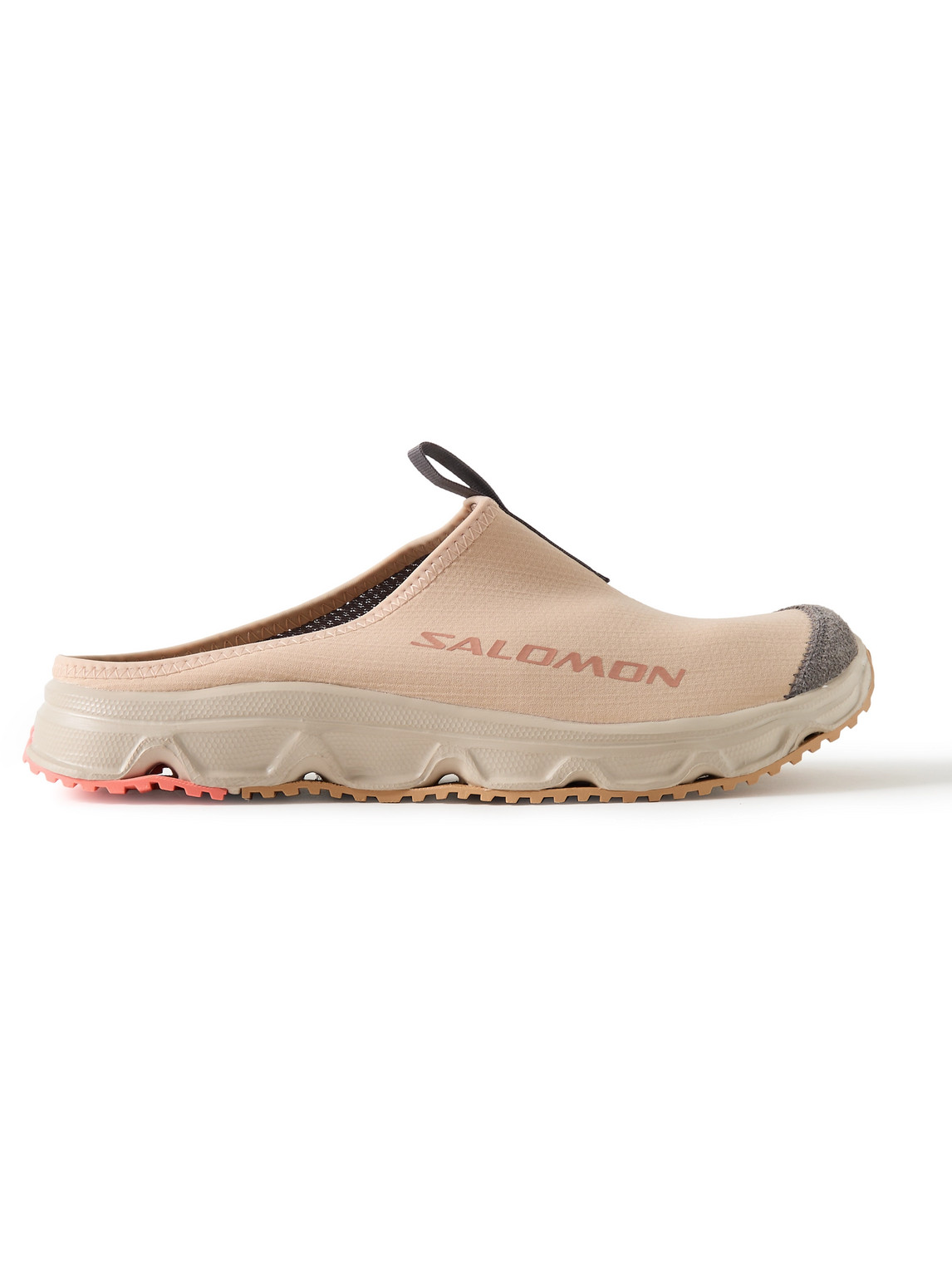 Salomon Rx Slide 3.0 Suede Hazelnut / Cement / Plum Kitten In Neutrals