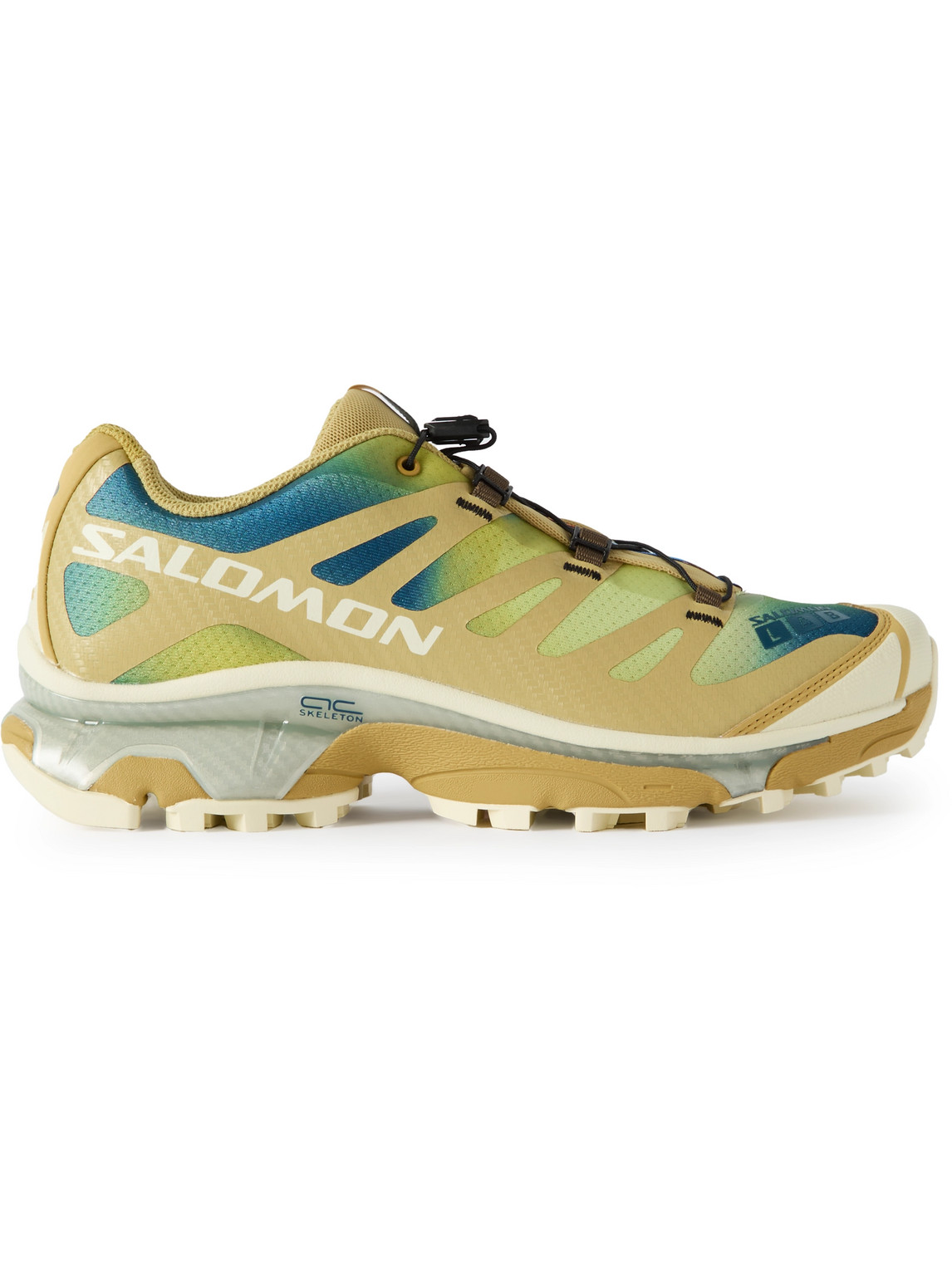 Salomon - XT-4 OG Rubber-Trimmed Mesh Sneakers - Men - Green - UK 7.5