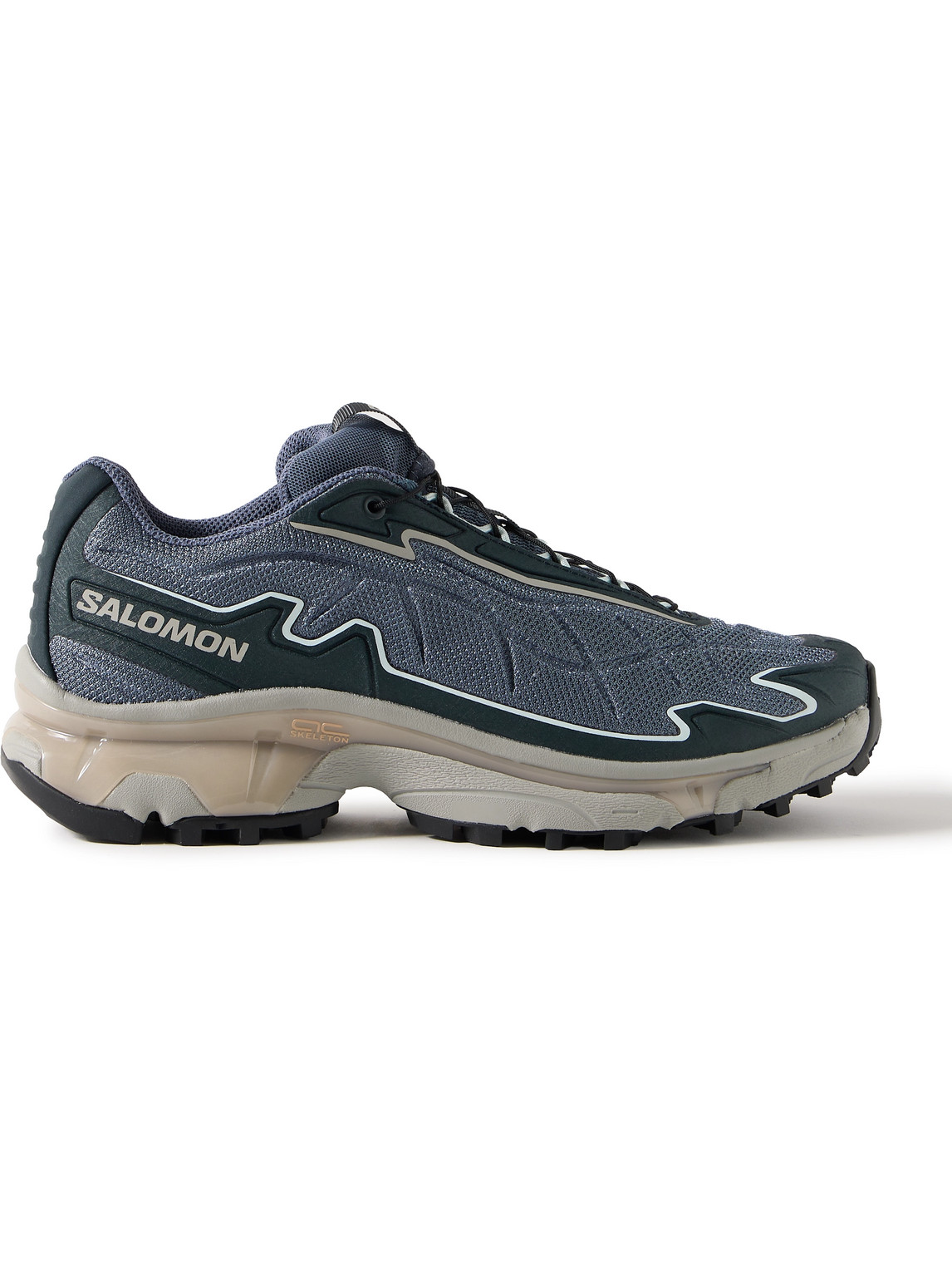 Salomon - XT-Slate Advanced Rubber-Trimmed Mesh Sneakers - Men - Blue - UK 7