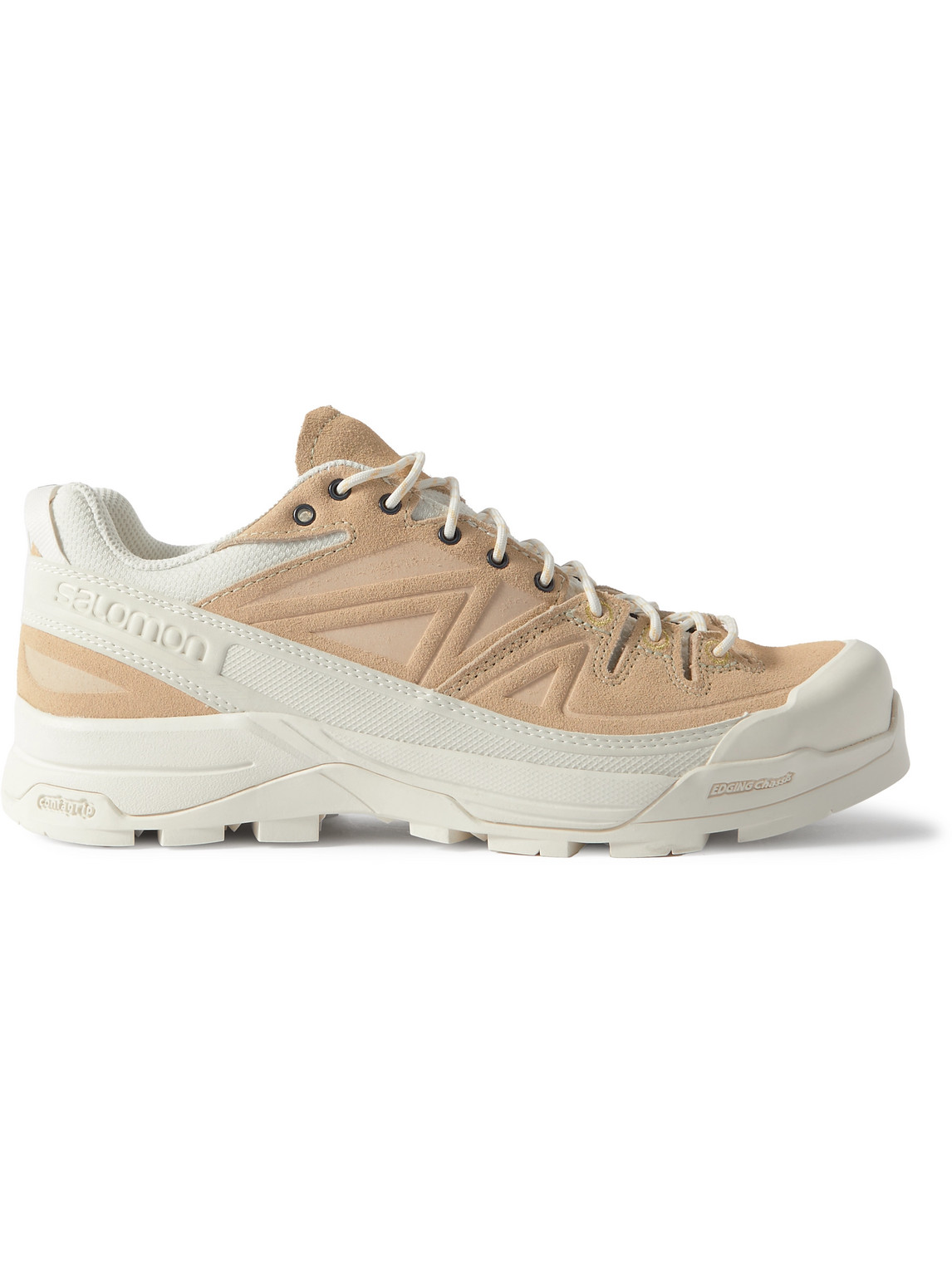 X-Alp Rubber and Mesh-Trimmed Suede Sneakers