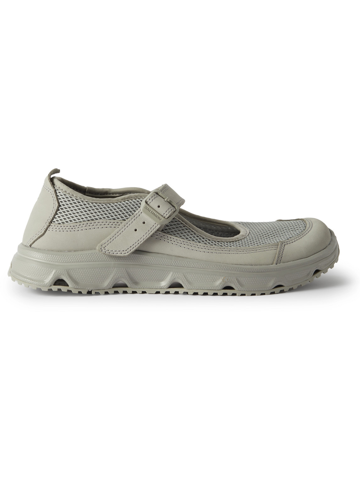 SALOMON RX MARIE-JEANNE MESH AND SUEDE SNEAKERS