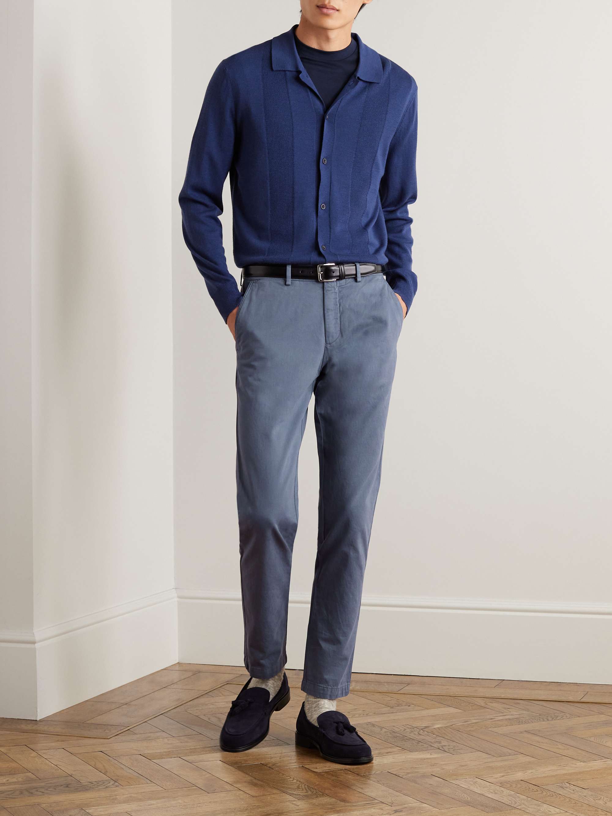 MR P. Straight-Leg Cotton-Twill Chinos for Men | MR PORTER