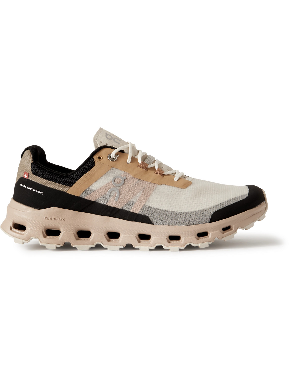 ON CLOUDVISTA WATERPROOF RUBBER-TRIMMED RIPSTOP trainers