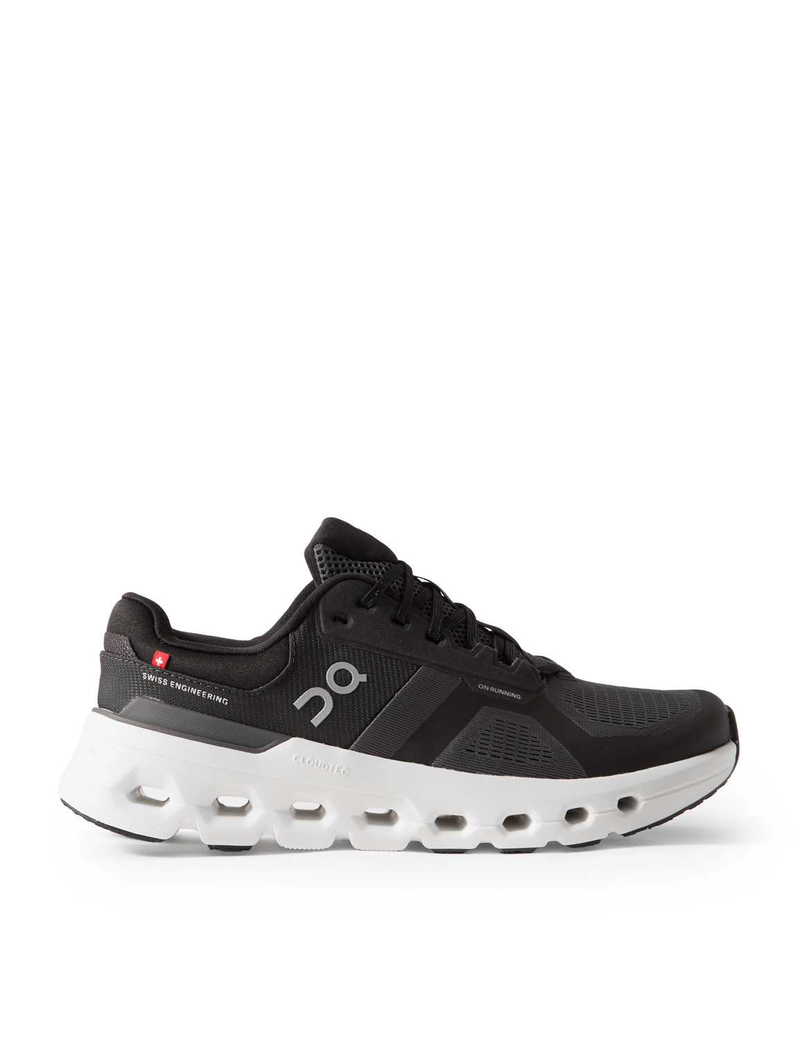 On Cloudrunner 2 Mesh Running Sneakers In Black