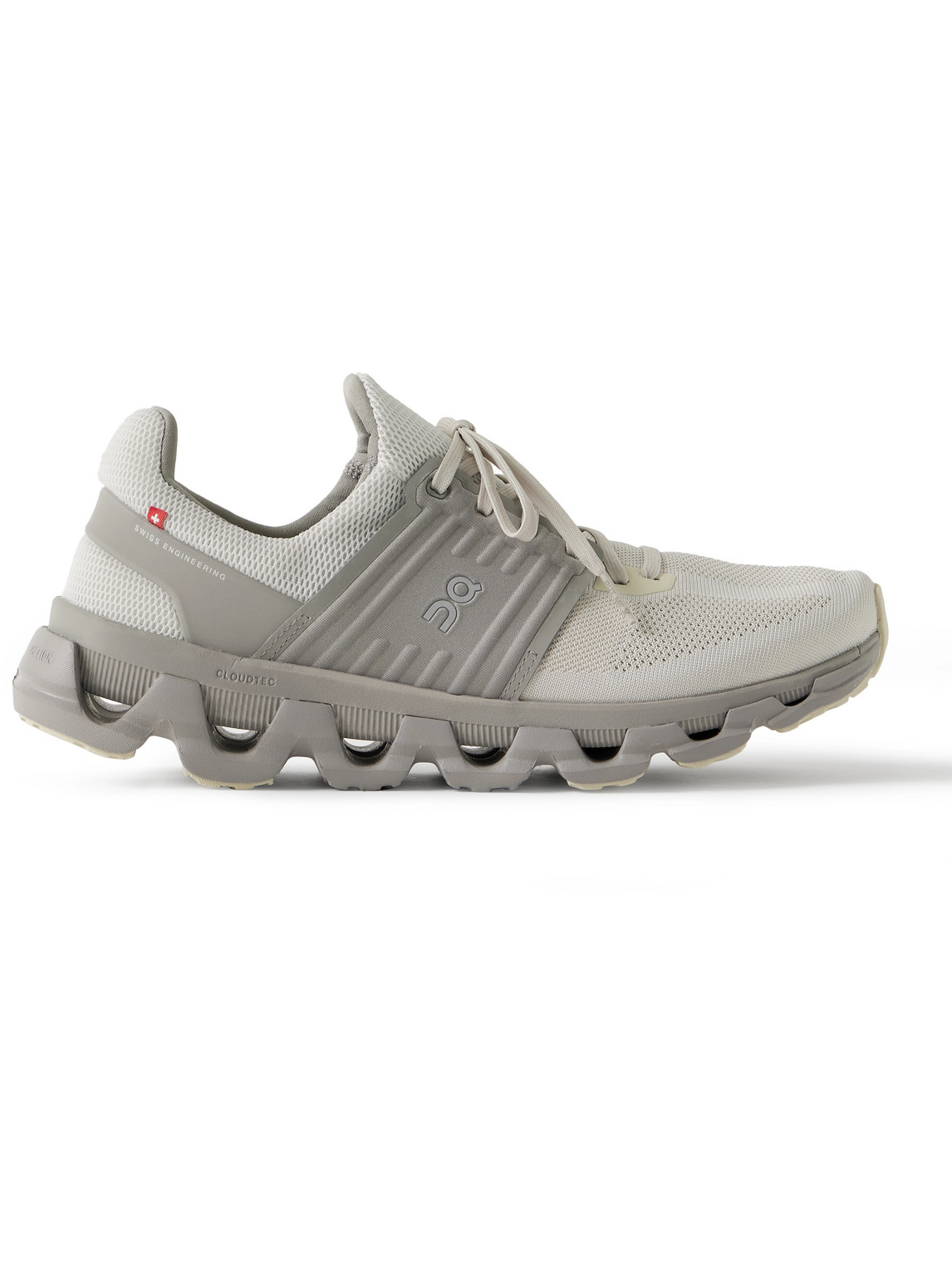 Shop On Cloudswift 3 Ad Recycled-mesh Running Sneakers In Gray