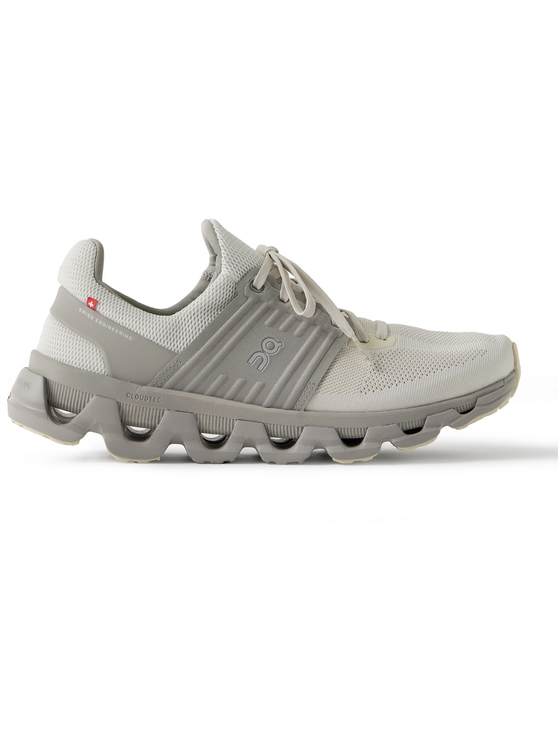 On Cloudswift 3 Ad Recycled-mesh Running Sneakers In Gray