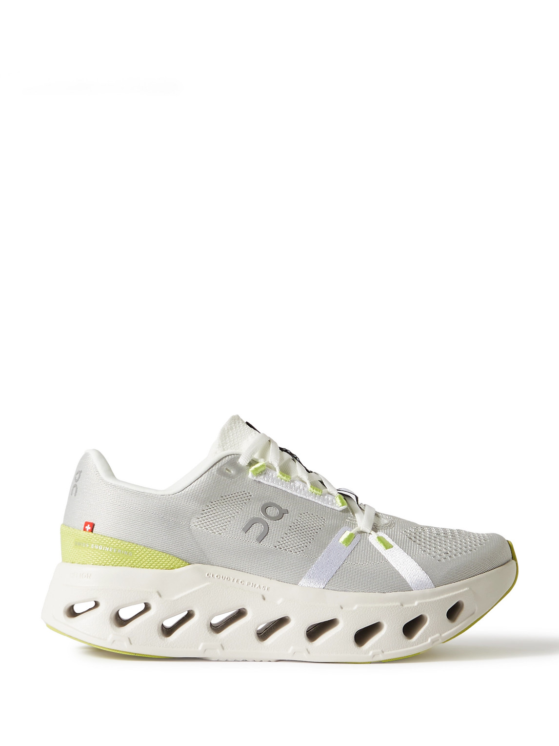 On Cloudeclipse Mesh Running Sneakers In Gray