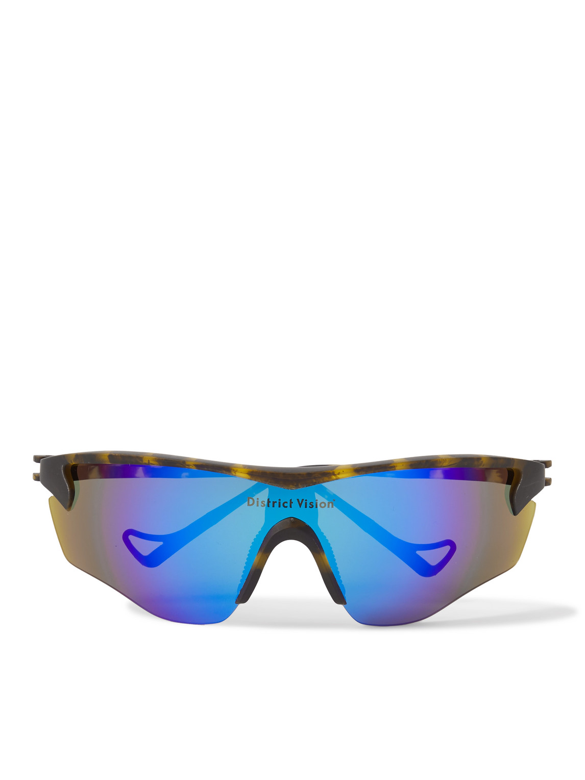 Junya Racer Tortoiseshell D-Frame Polycarbonate Sunglasses
