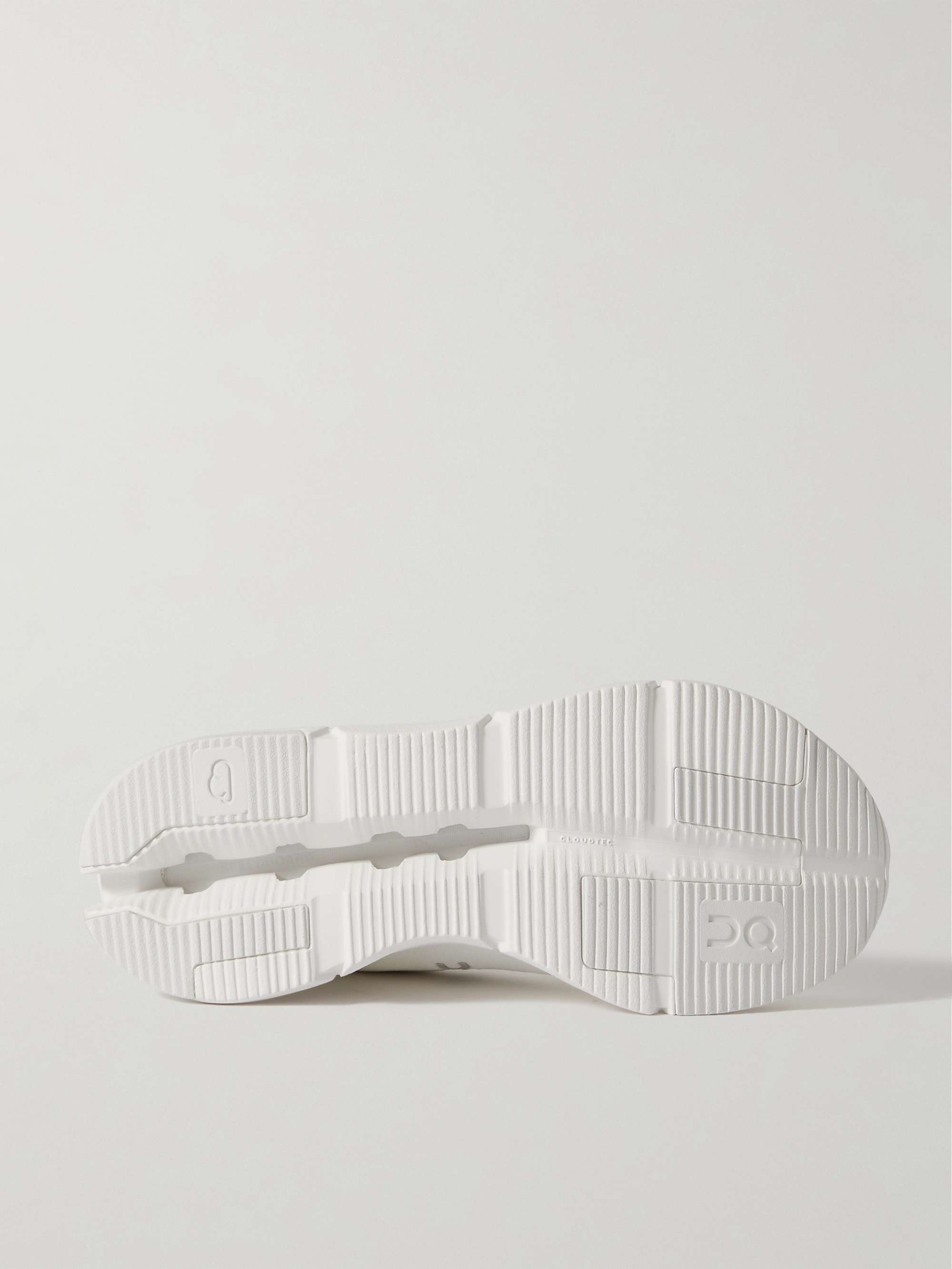 ON Cloudnova Rubber-Trimmed Mesh Running Sneakers