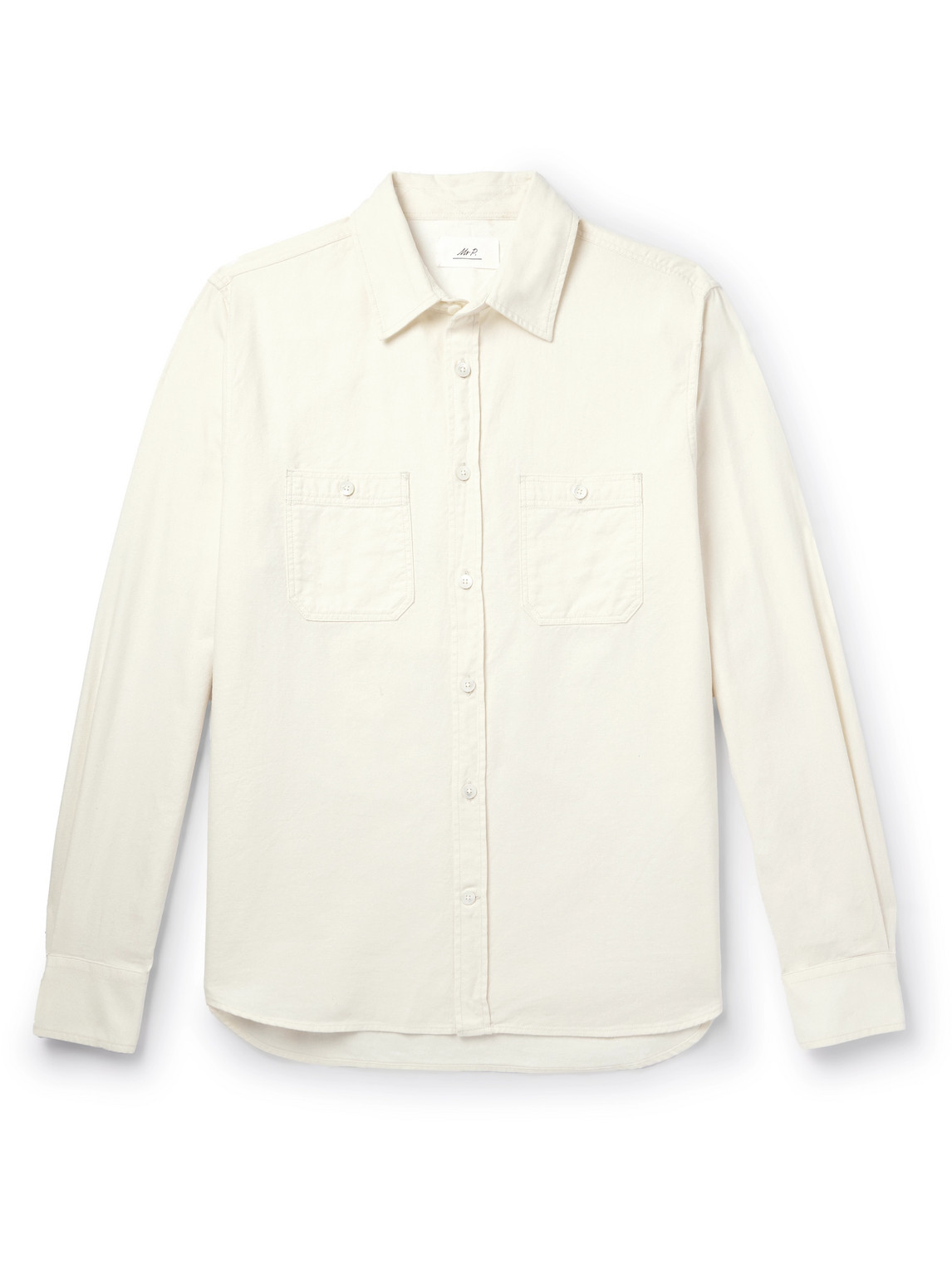 Organic Cotton-Chambray Shirt