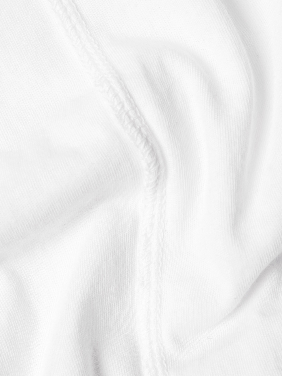Shop Les Tien Inside Out Cotton-jersey T-shirt In White