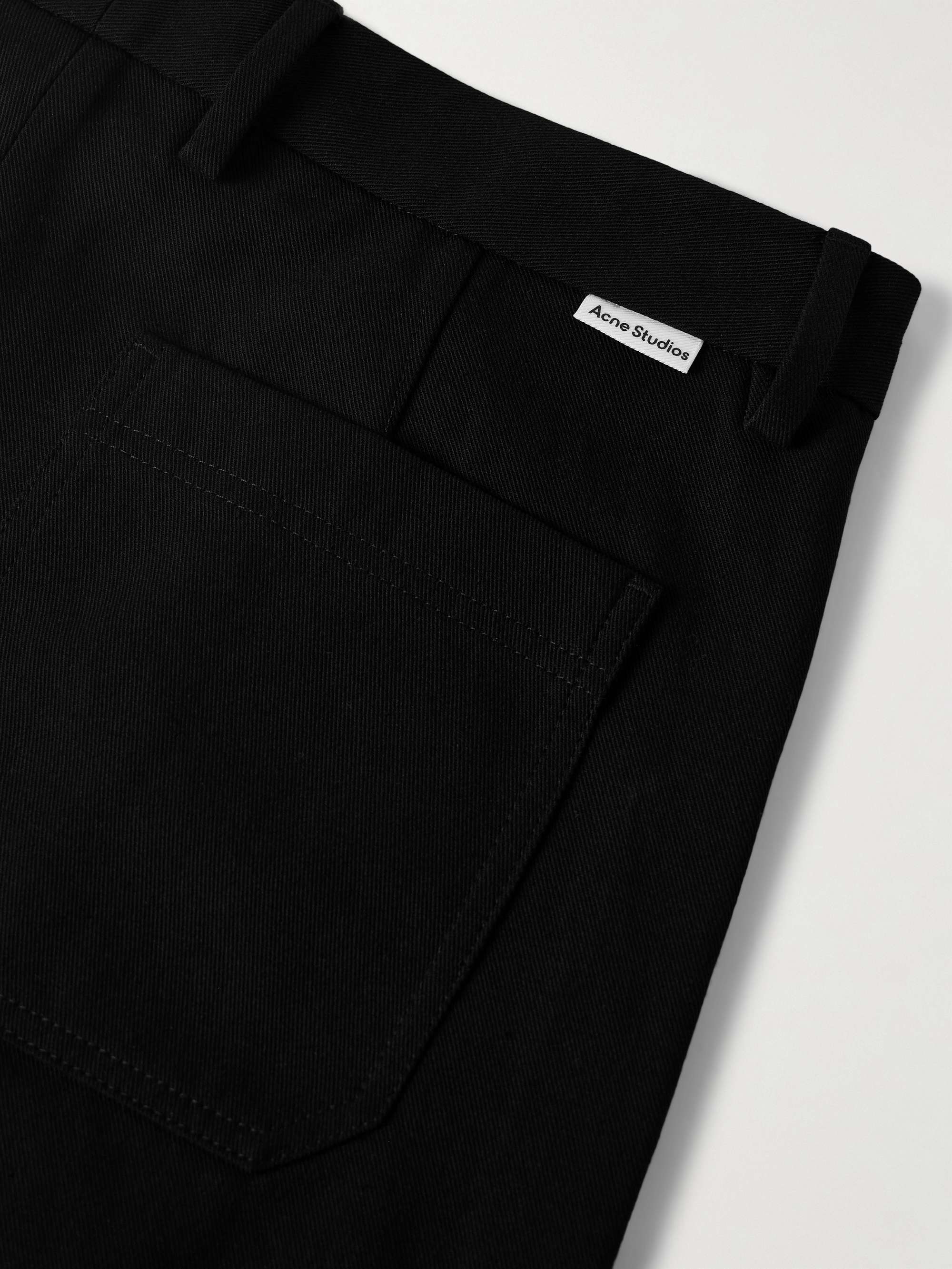 ACNE STUDIOS Ayonne Straight-Leg Cotton-Blend Twill Trousers for Men ...