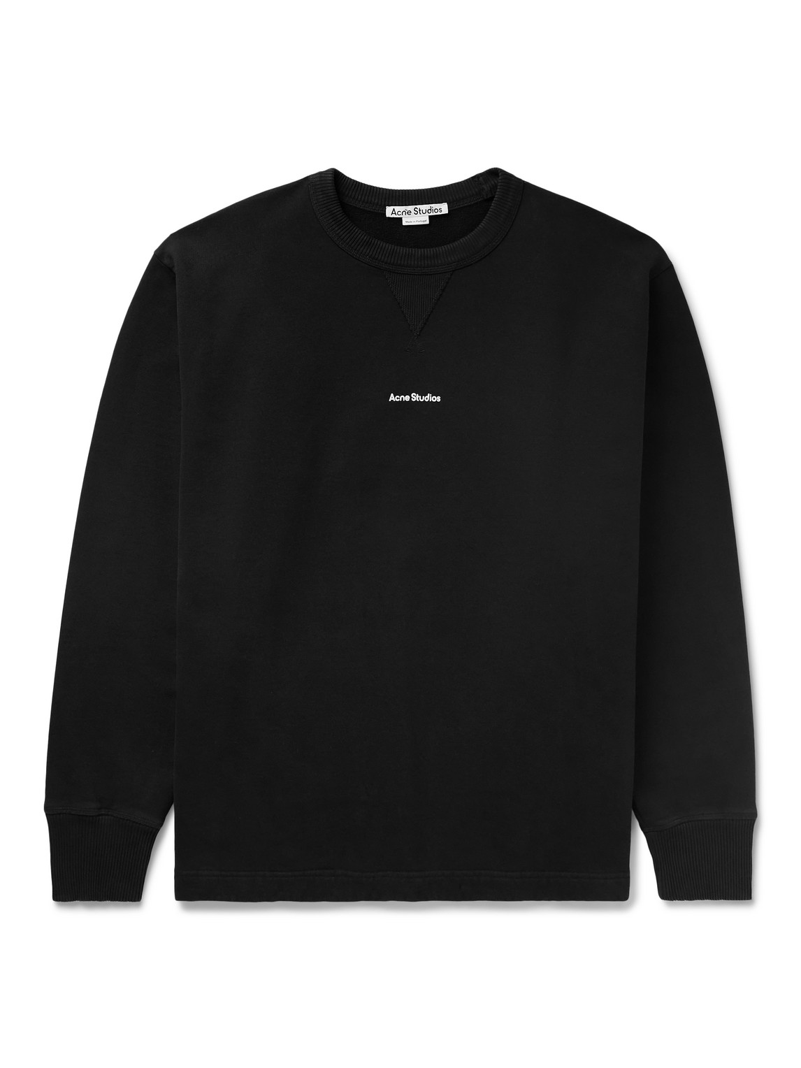 Stamp Logo-Print Cotton-Jersey Sweatshirt