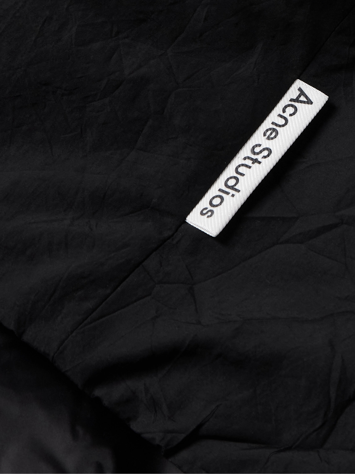 Shop Acne Studios Orst Crinkled-shell Down Jacket In Black