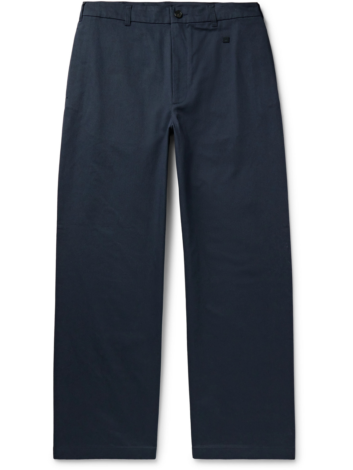 Acne Studios - Pablo Straight-Leg Cotton-Drill Trousers - Men - Blue - XS