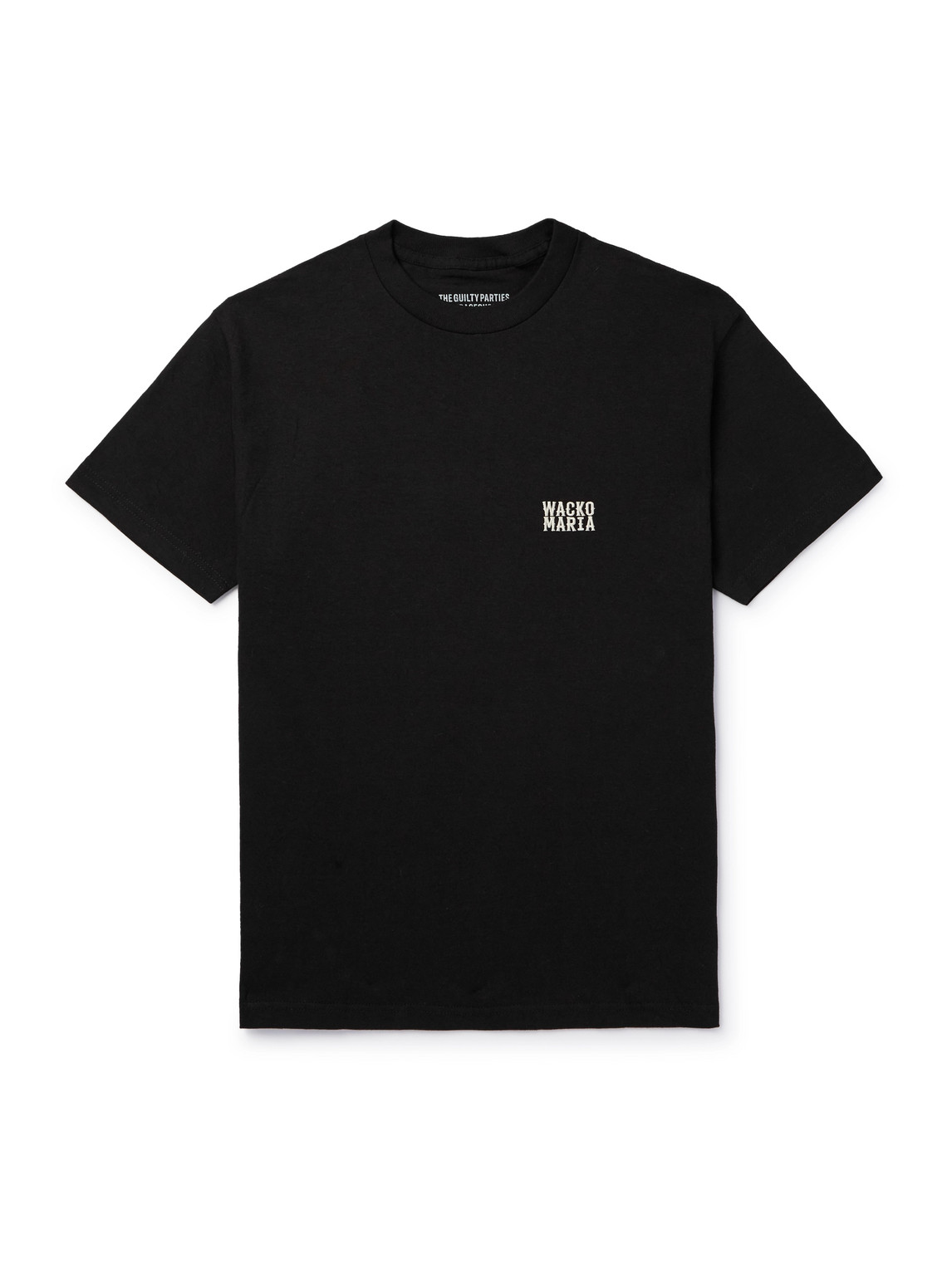 Tim Lehi Logo-Embroidered Printed Cotton-Jersey T-Shirt