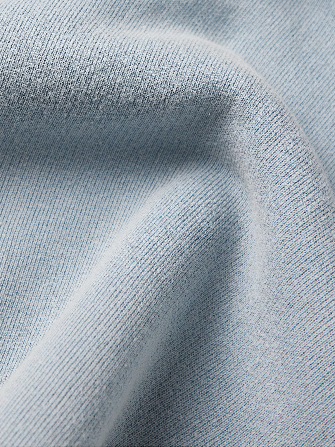 Shop Acne Studios Fester Garment-dyed Cotton-jersey Sweatshirt In Blue