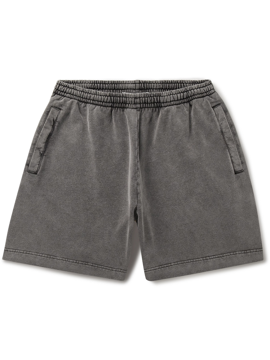 Rego Straight-Leg Logo-Appliquéd Cotton-Jersey Shorts
