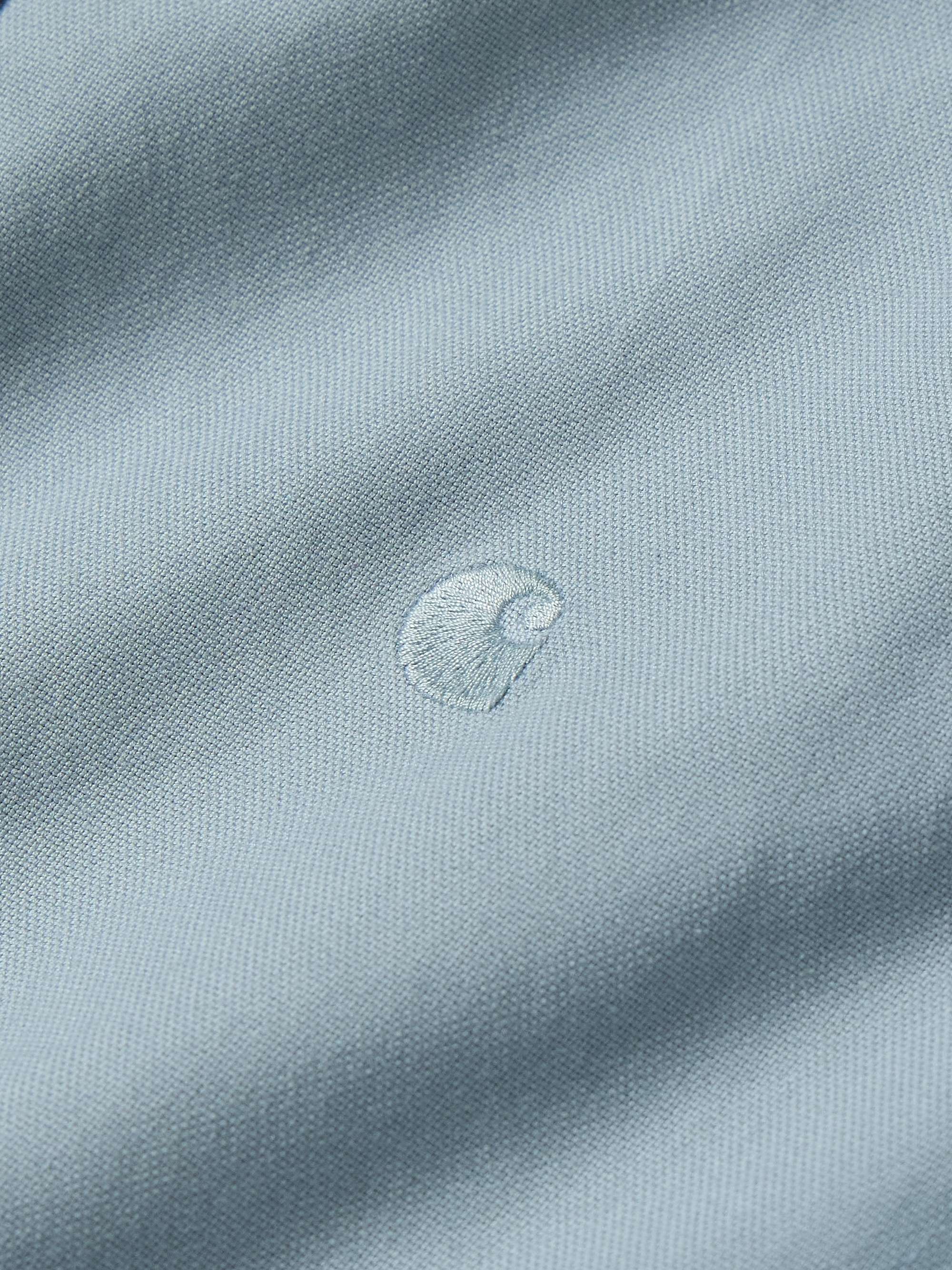 CARHARTT WIP Camicia in cotone Oxford con collo button-down e logo ricamato Bolton