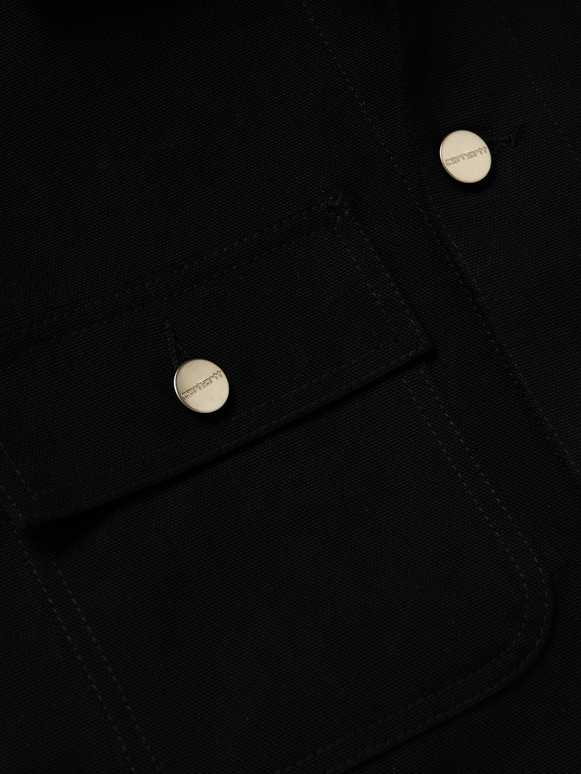 Carhartt Work In Progress Flint Corduroy Button-up Shirt In Black