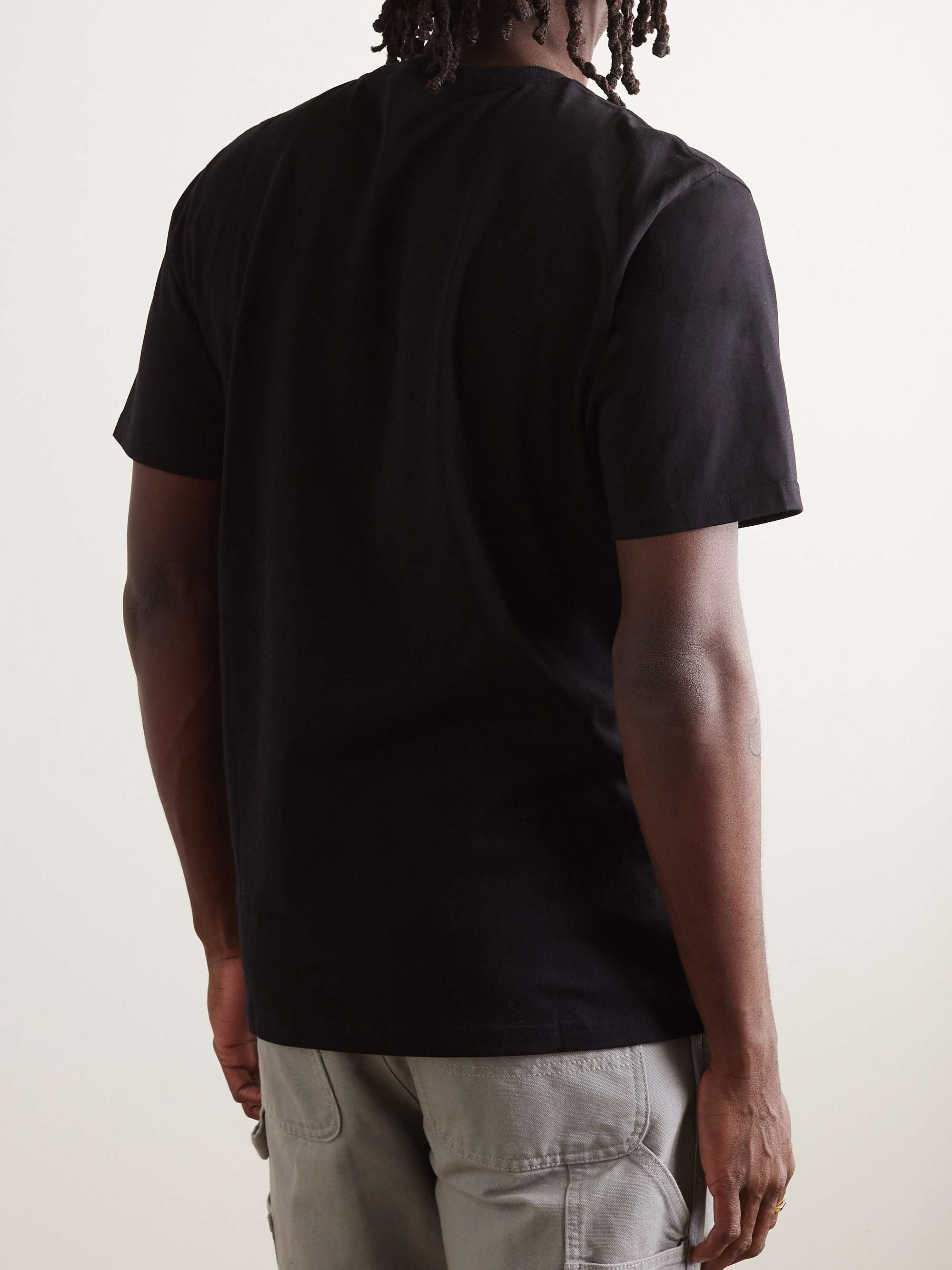 CARHARTT WIP Logo-Appliquéd Cotton-Jersey T-Shirt
