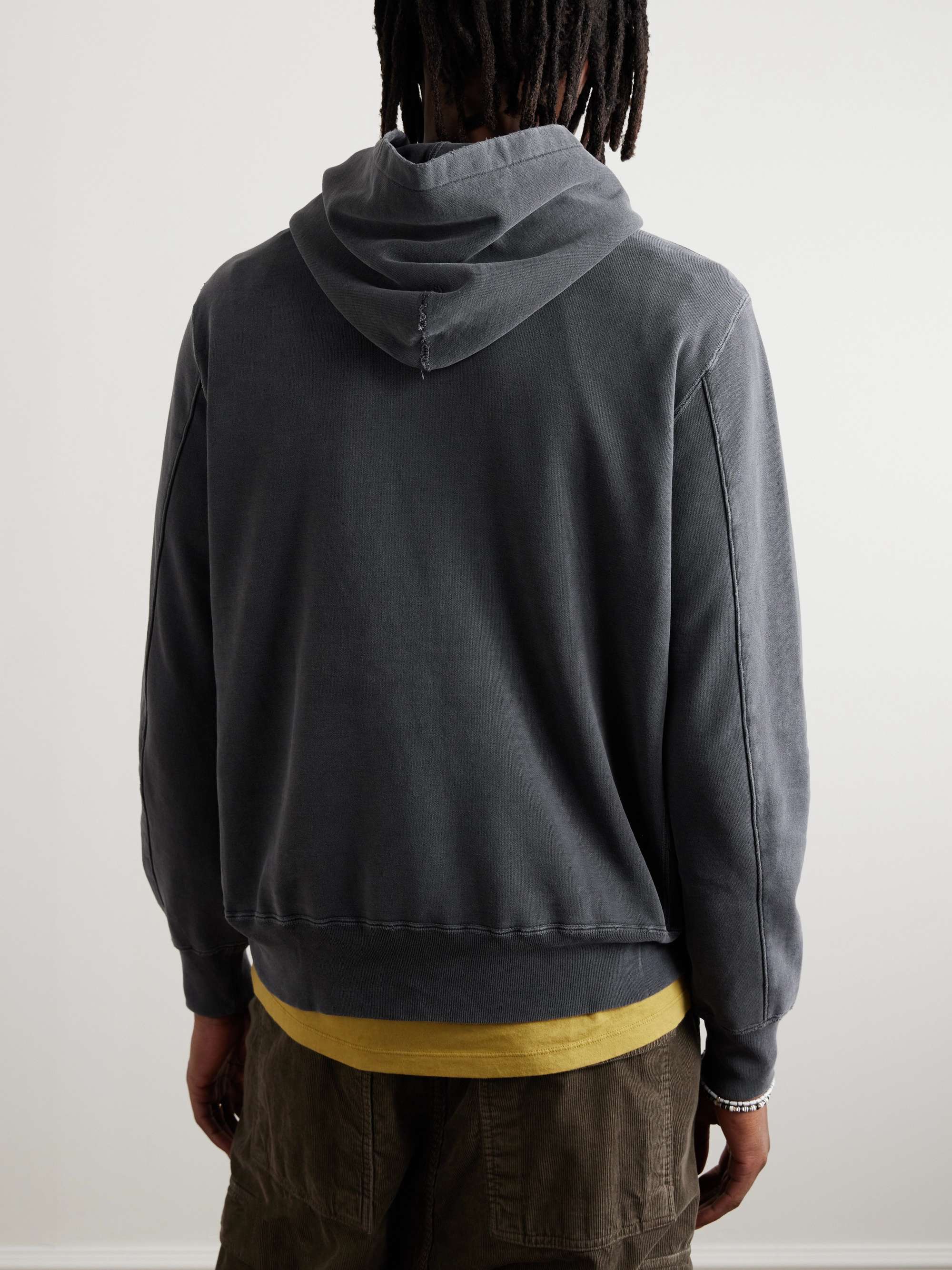 REMI RELIEF Printed Cotton-Jersey Hoodie for Men | MR PORTER